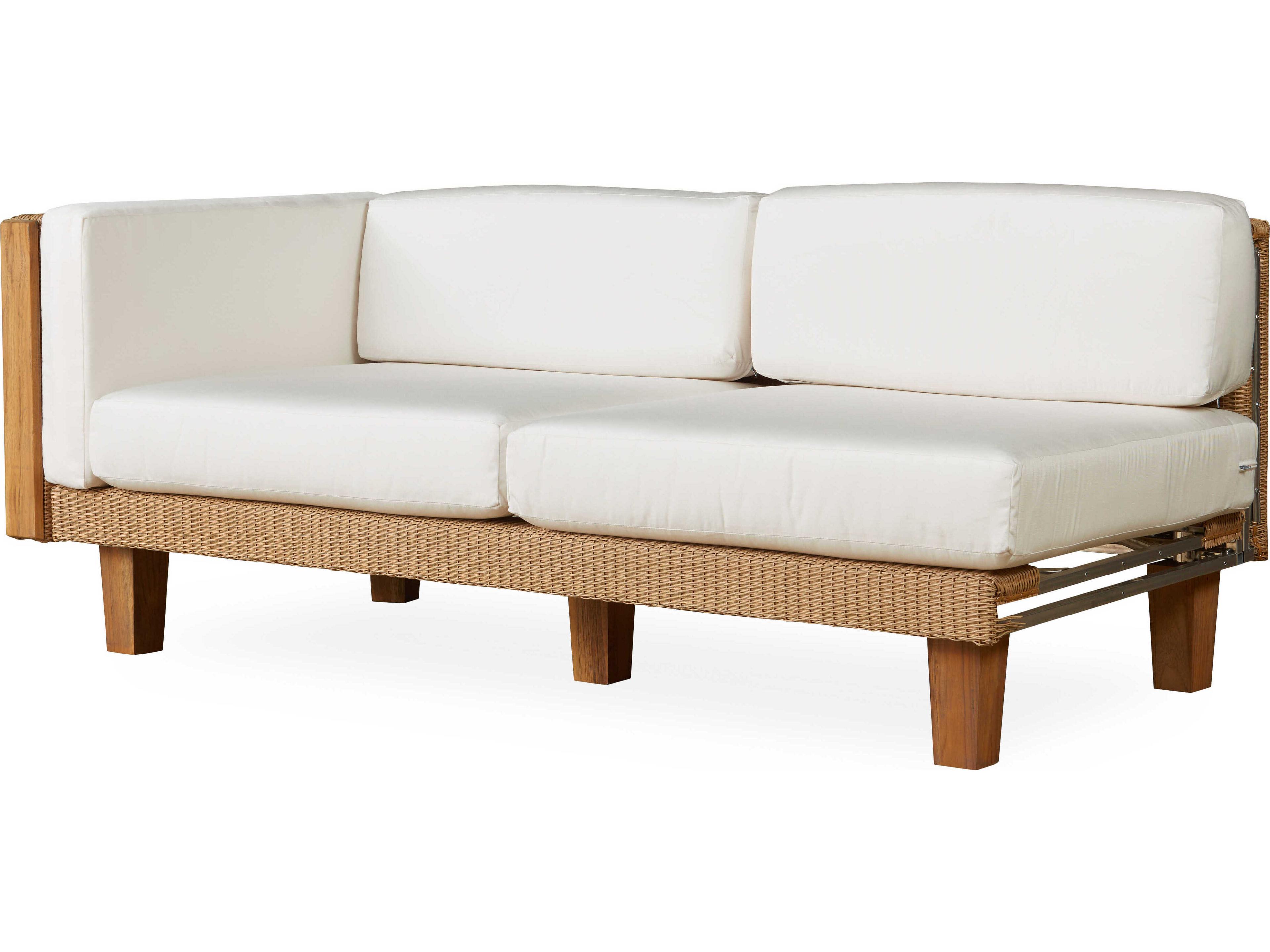 Lloyd Flanders Catalina Wicker Right Arm Outdoor Loveseat