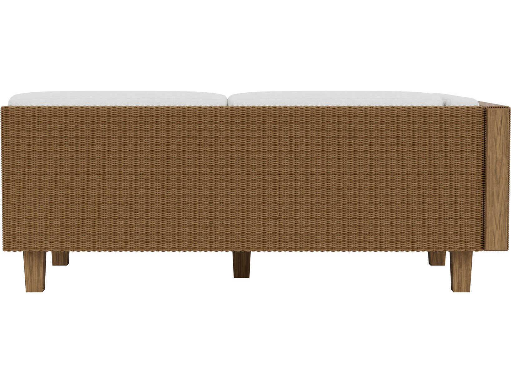 Lloyd Flanders Catalina Wicker Right Arm Outdoor Loveseat