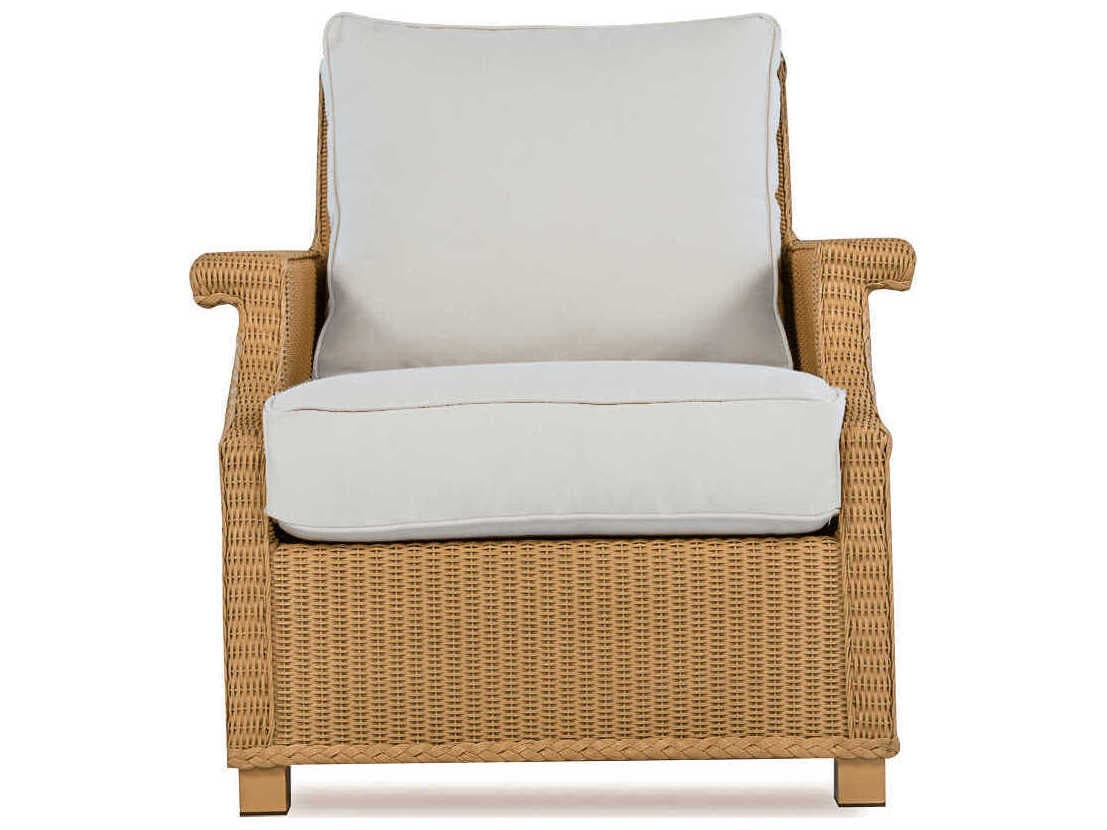 Lloyd Flanders Hamptons Wicker Patio Lounge Chair