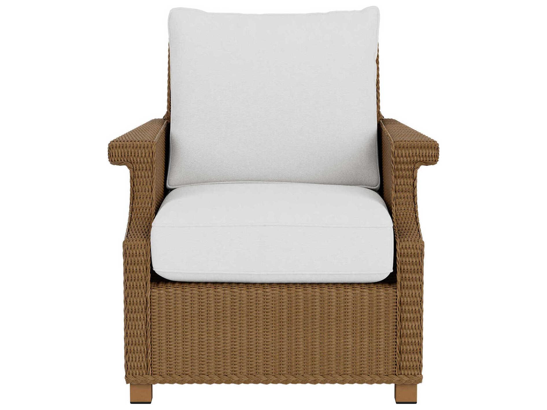 Lloyd Flanders Hamptons Wicker Patio Lounge Chair