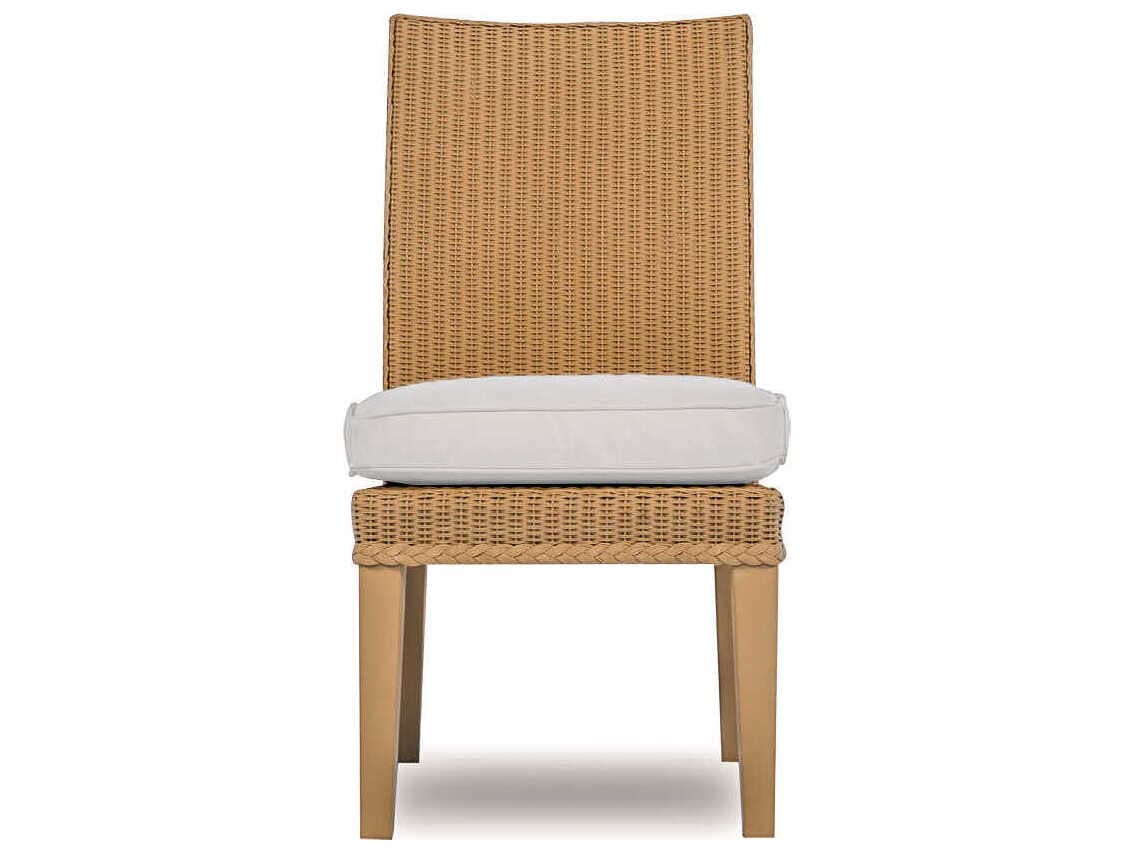 Lloyd Flanders Hamptons Wicker Patio Dining Side Chair