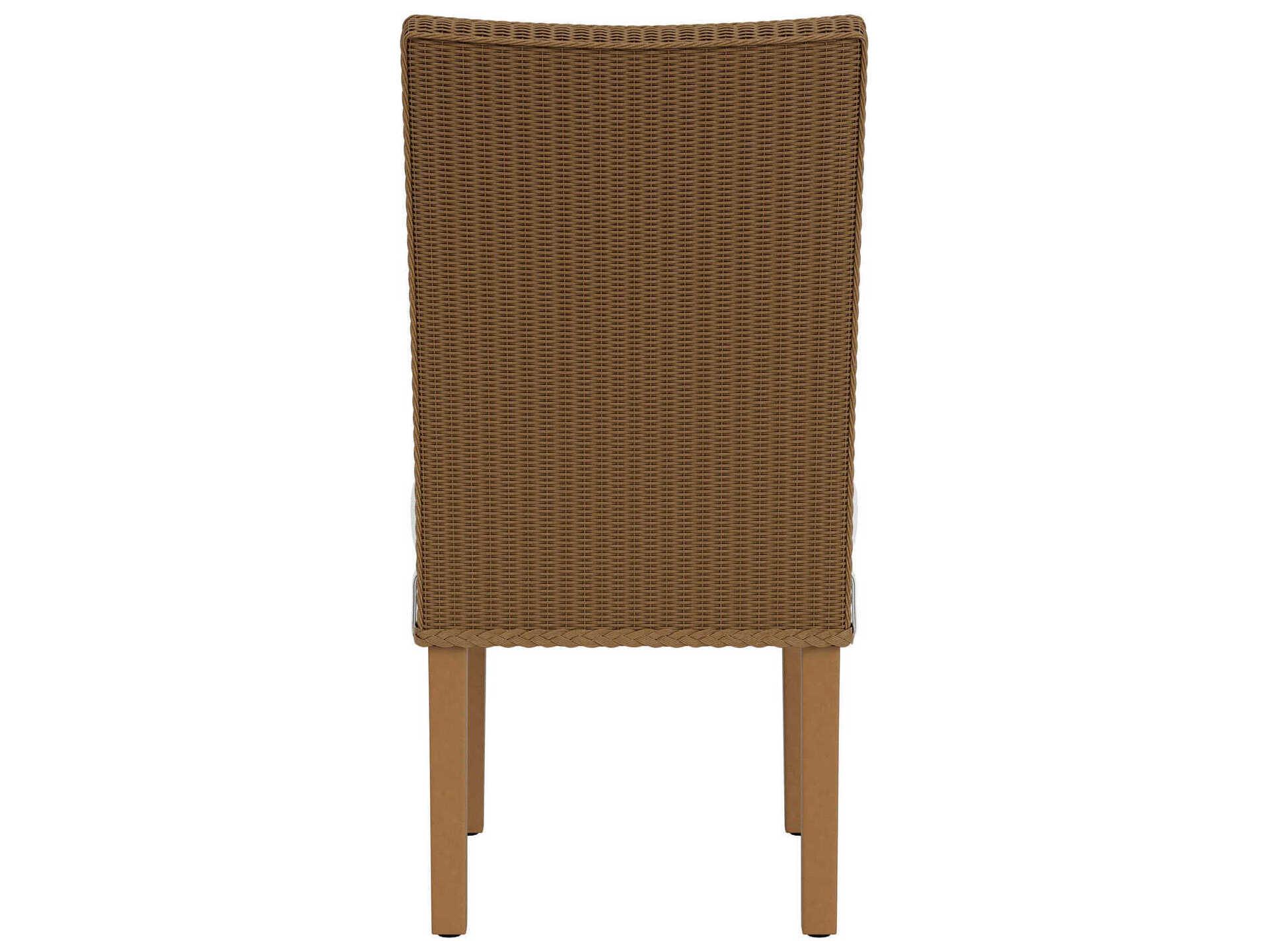 Lloyd Flanders Hamptons Wicker Patio Dining Side Chair