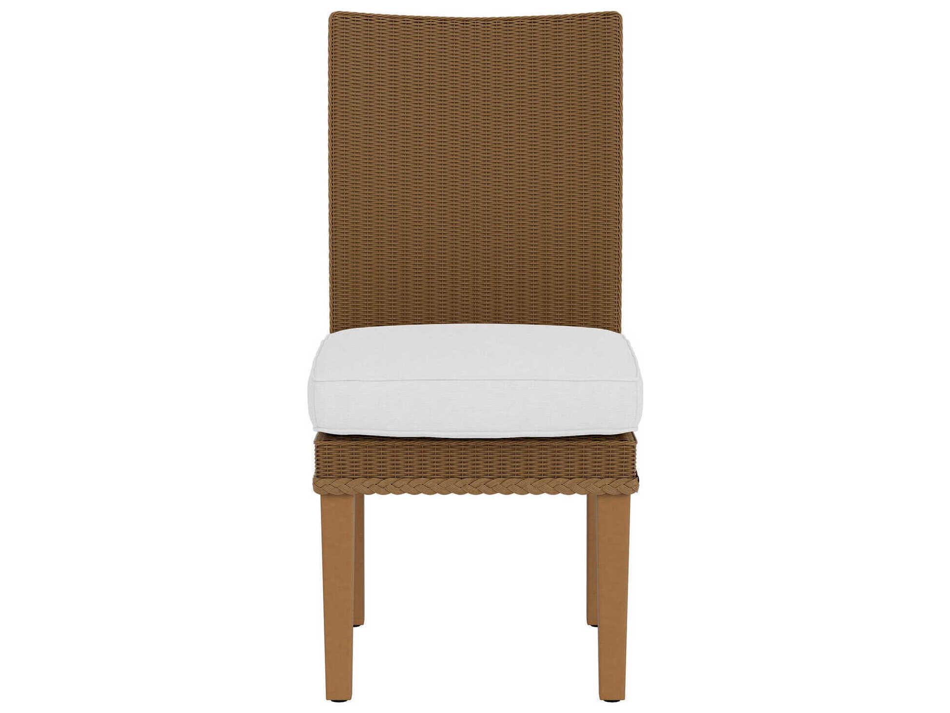 Lloyd Flanders Hamptons Wicker Patio Dining Side Chair