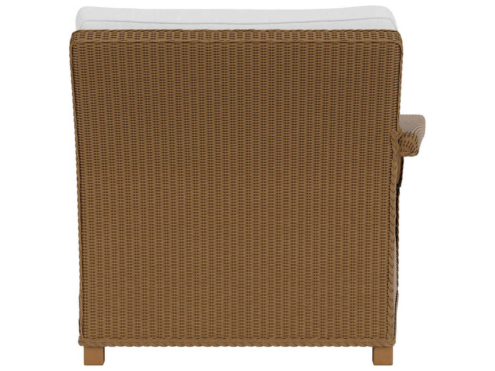 Lloyd Flanders Hamptons Wicker Right Arm Outdoor Chaise Lounge