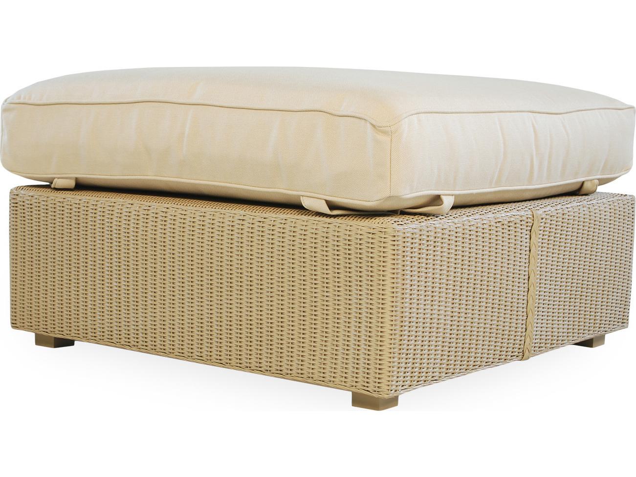 Lloyd Flanders Hamptons Large Ottoman Replacement Cushion