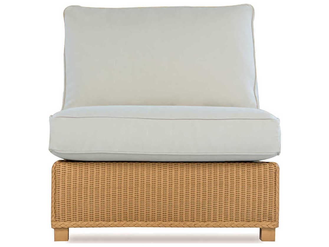Lloyd Flanders Hamptons Wicker Patio Lounge Chair