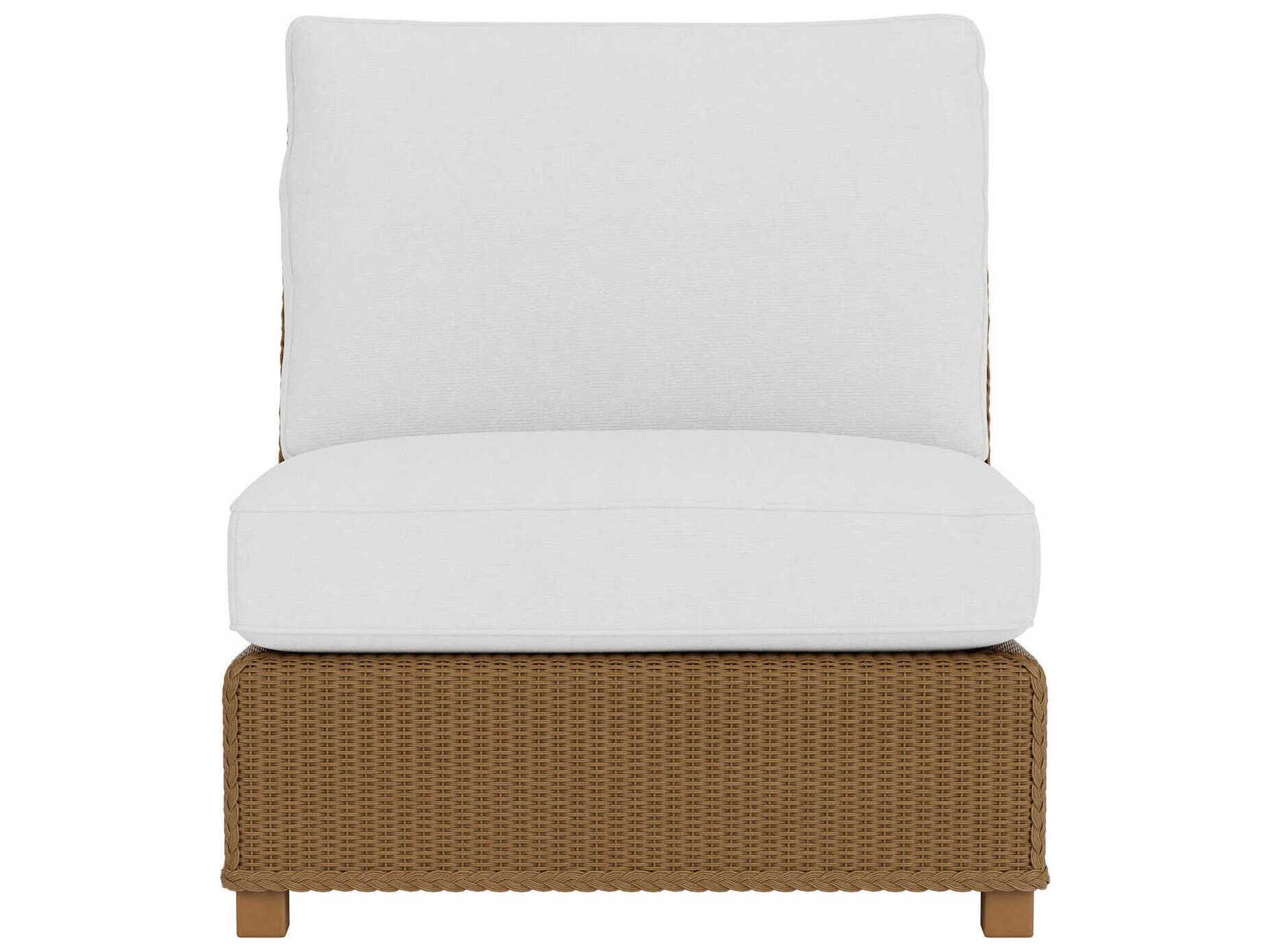 Lloyd Flanders Hamptons Wicker Patio Lounge Chair