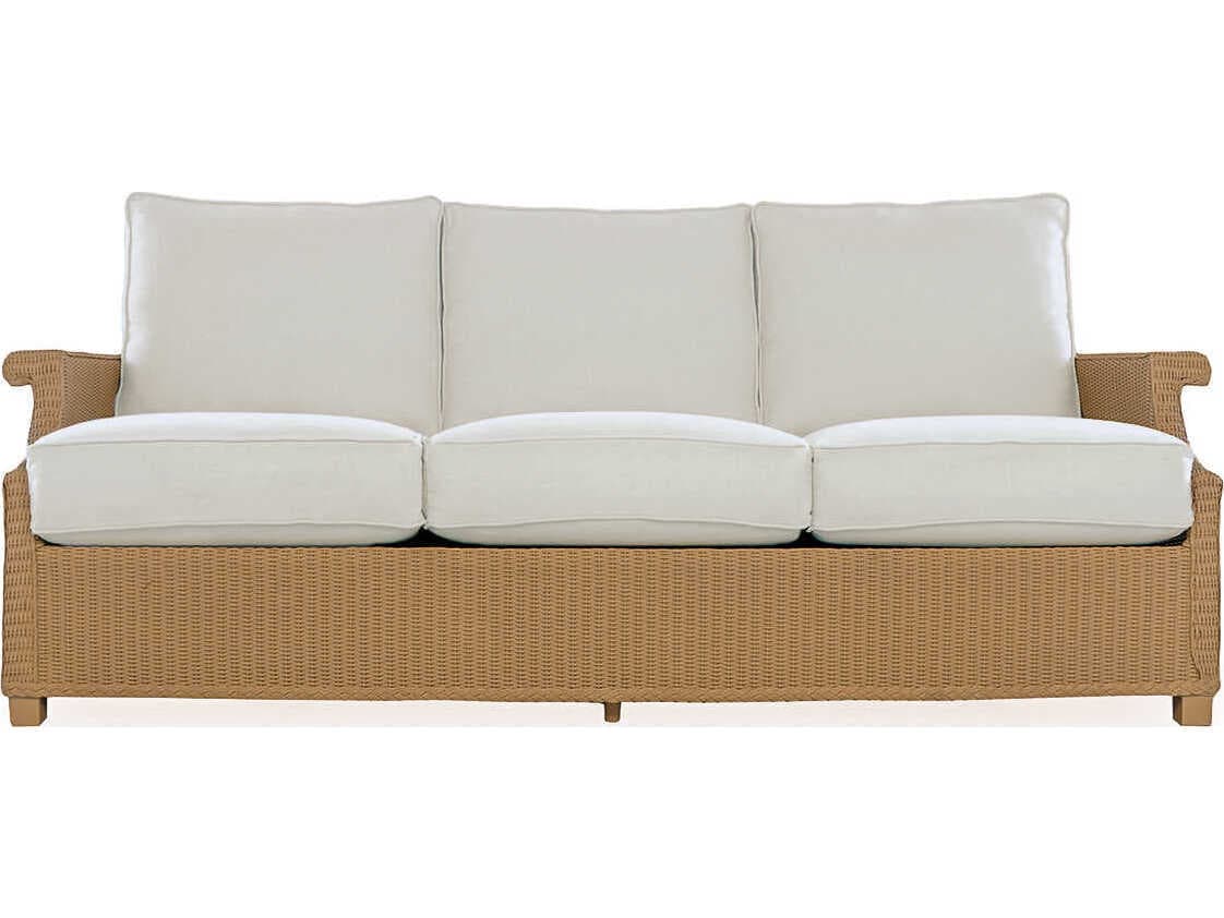 Lloyd Flanders Hamptons Wicker Outdoor Sofa