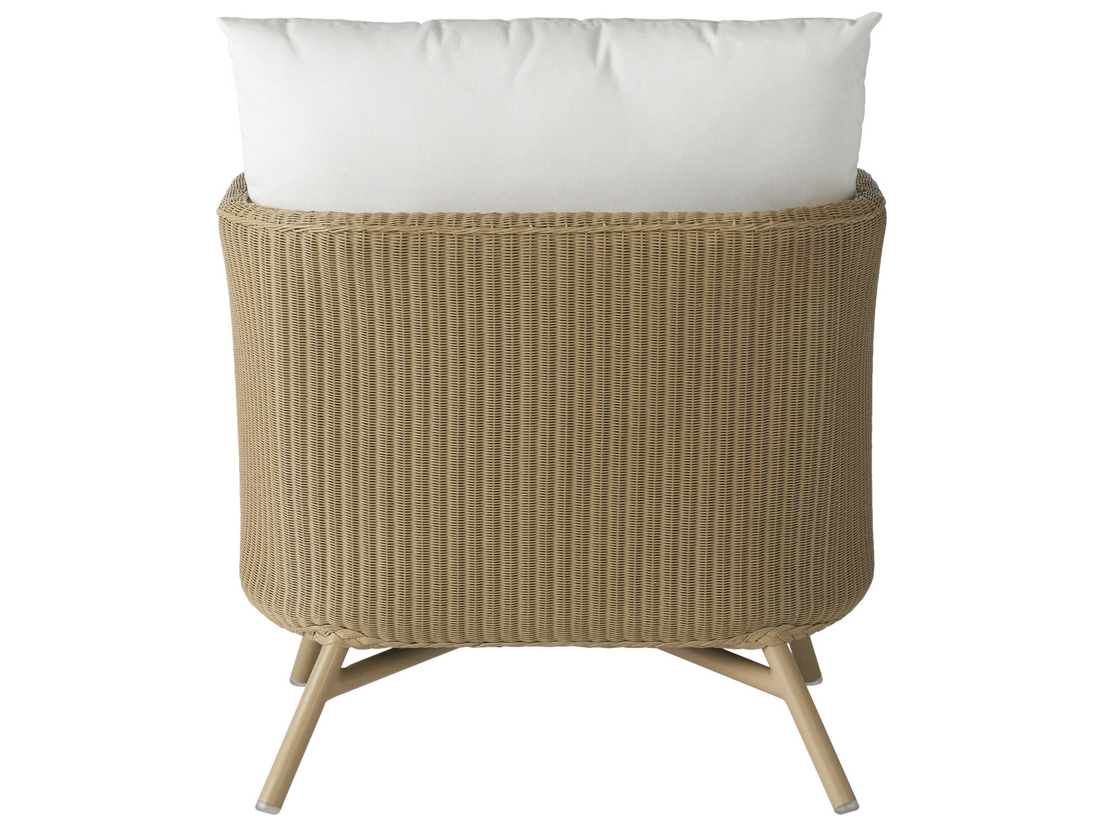 Lloyd Flanders Essence Wicker Outdoor Patio Lounge Chair