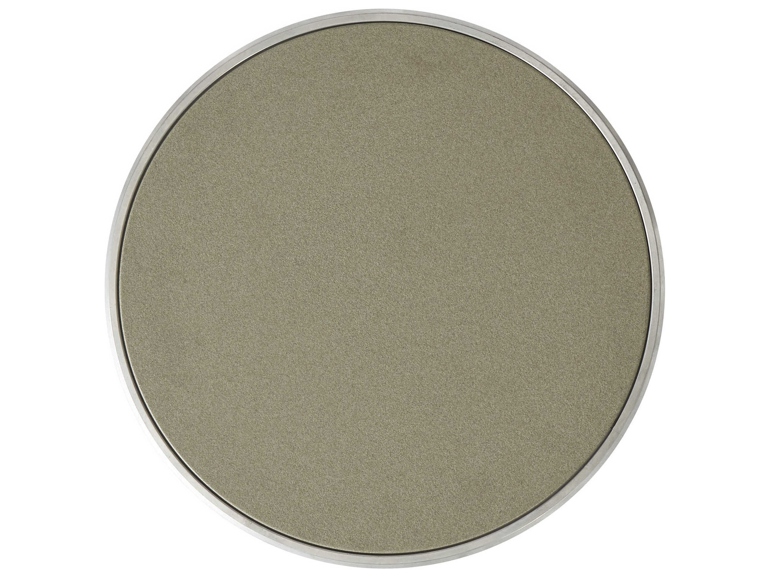 Lloyd Flanders Essence Wicker Round Glass Top Outdoor Patio End Table