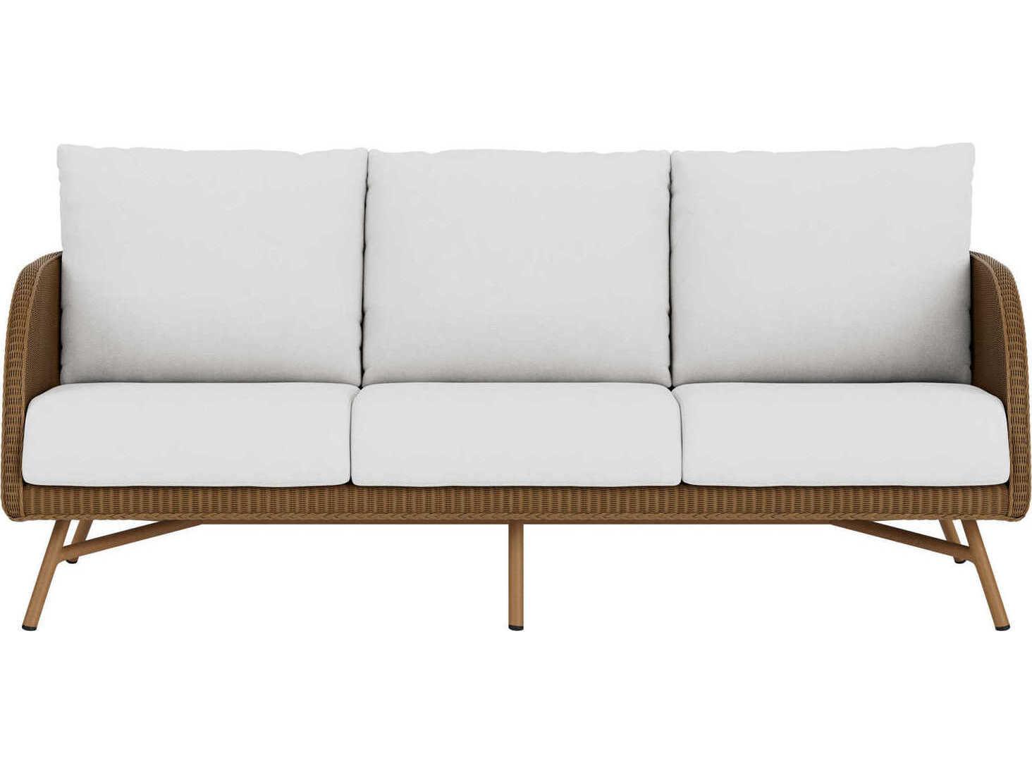 Lloyd Flanders Essence Wicker Outdoor Patio Sofa