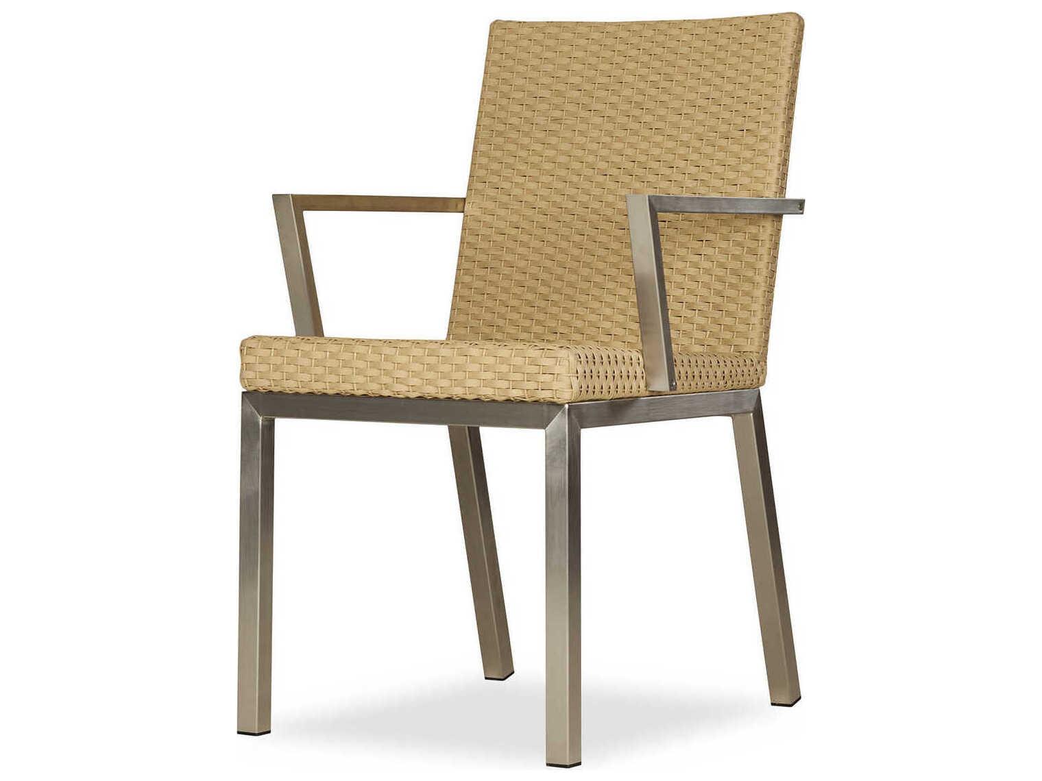 Lloyd Flanders Elements Outdoor Patio Dining Arm Chair