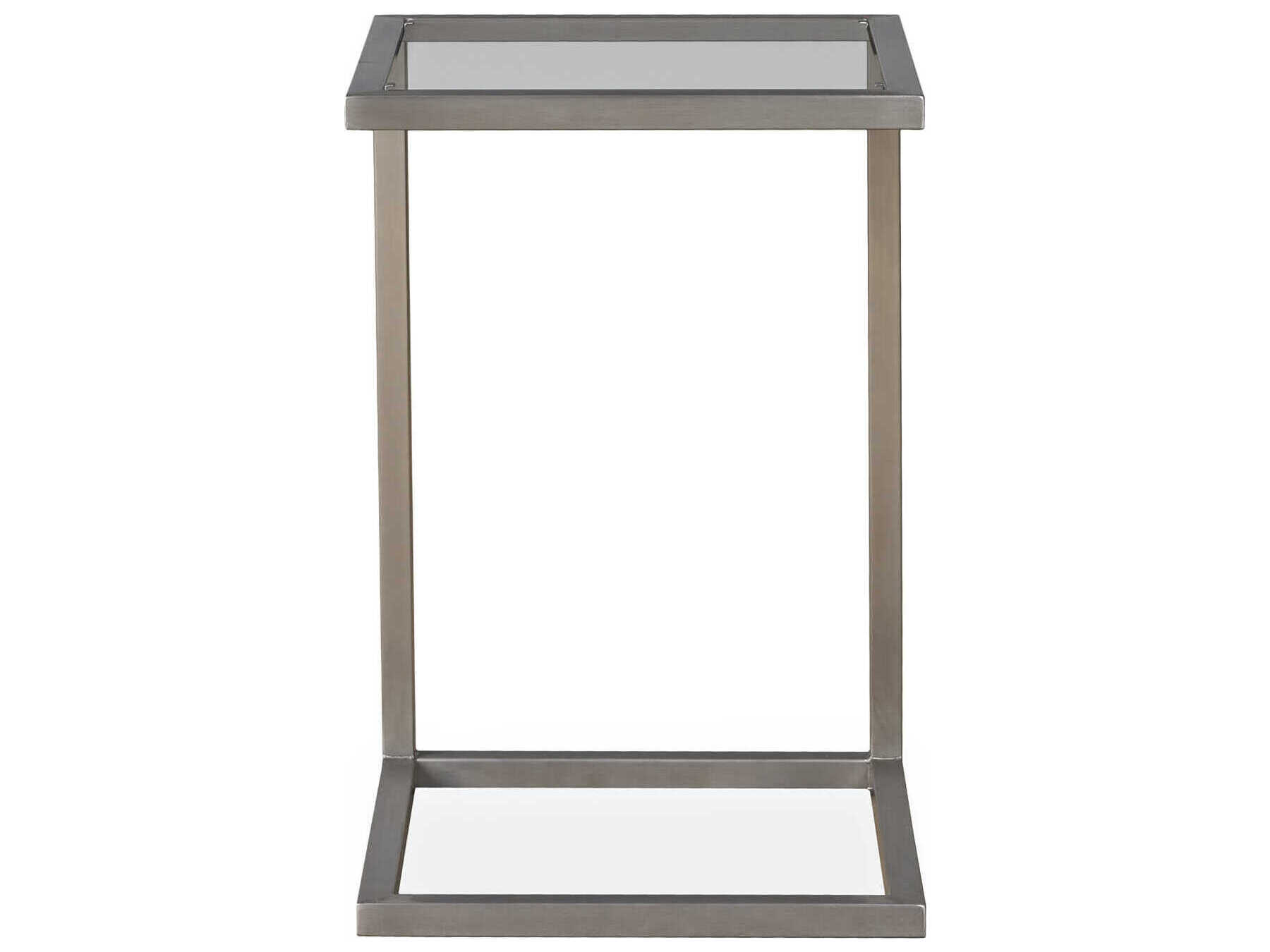 Lloyd Flanders Elements Steel Rectangular Outdoor End Table