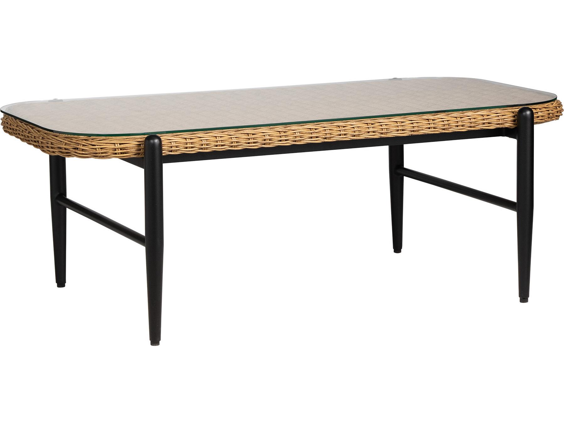 Lloyd Flanders Galloway 50” Rectangular Cocktail Table