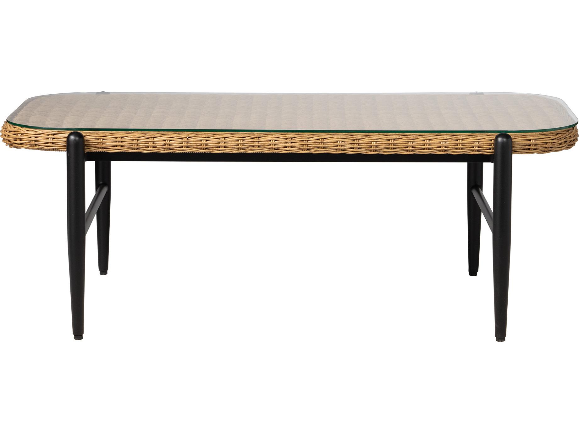 Lloyd Flanders Galloway 50” Rectangular Cocktail Table