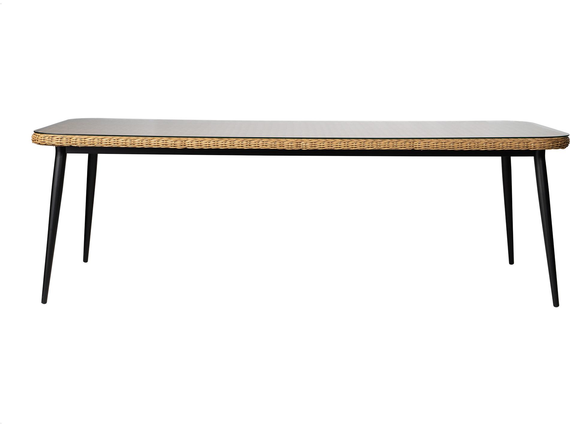 Lloyd Flanders Galloway 95” Rectangular Dining Table