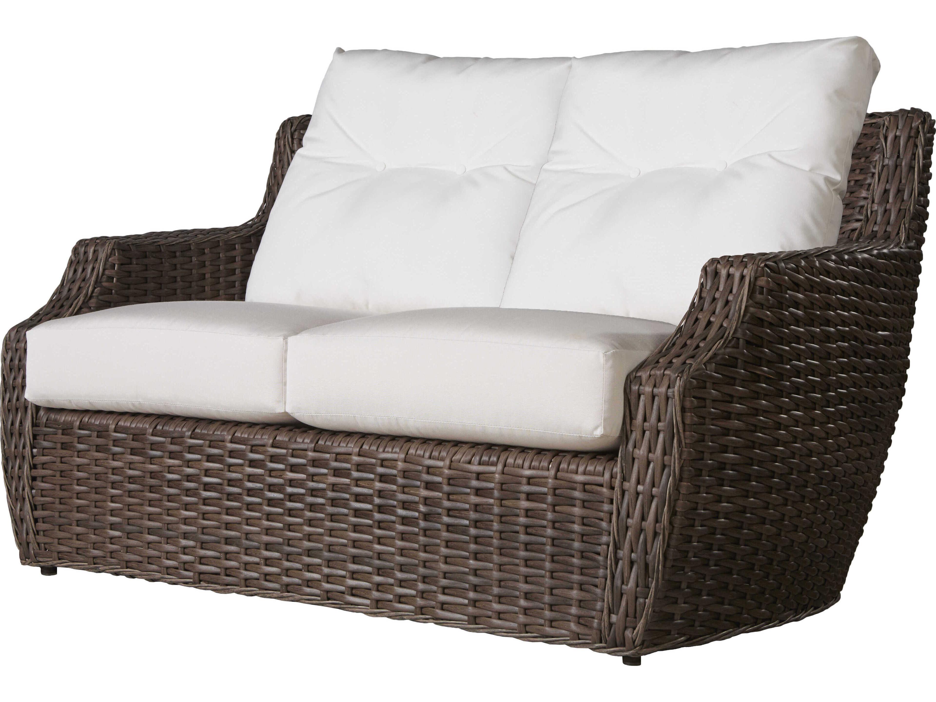 Lloyd Flanders Largo Wicker Patio Loveseat