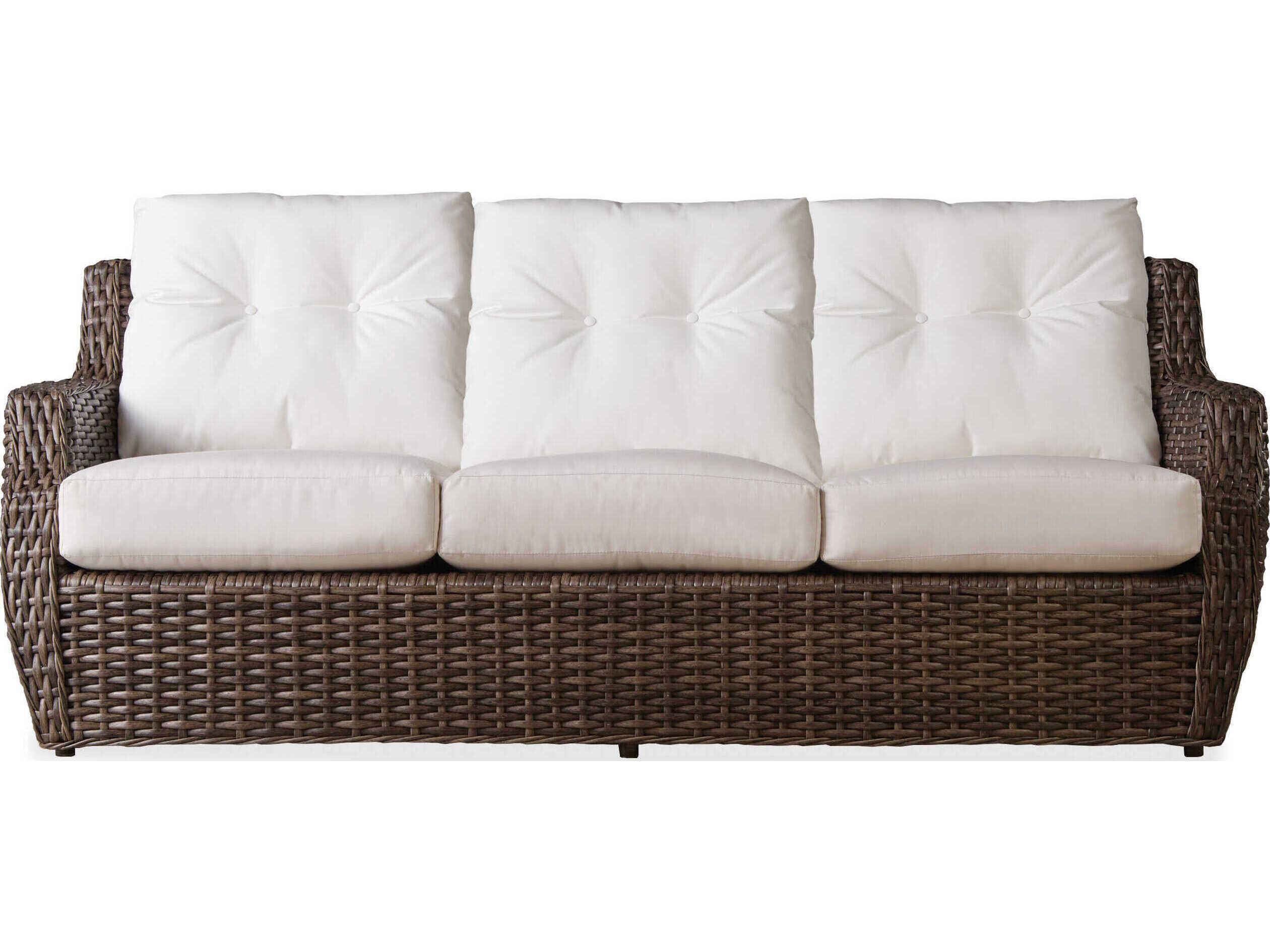 Lloyd Flanders Largo Wicker Patio Sofa