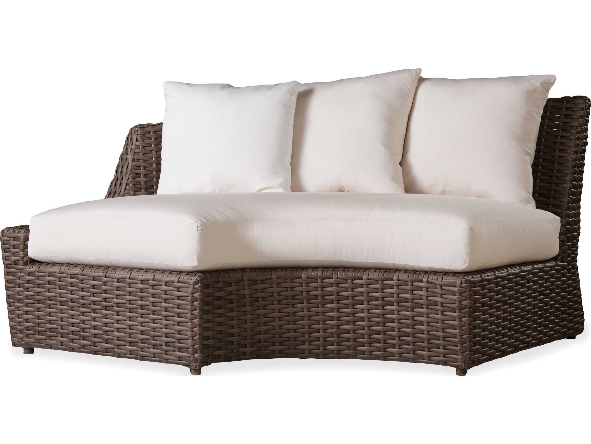 Lloyd Flanders Largo Replacement Right Curved Sectional Seat Cushion