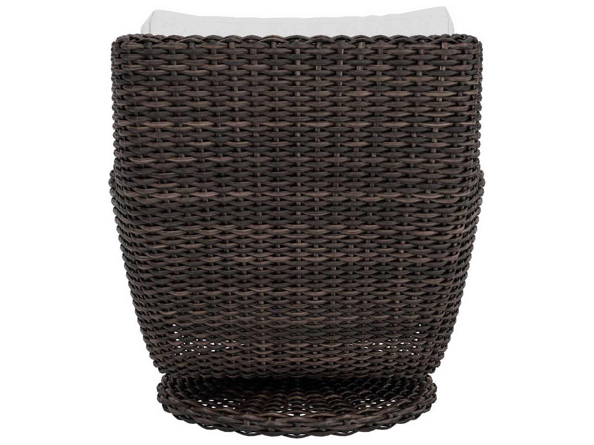 Lloyd Flanders Largo Wicker High Back Swivel Outdoor Patio Rocker