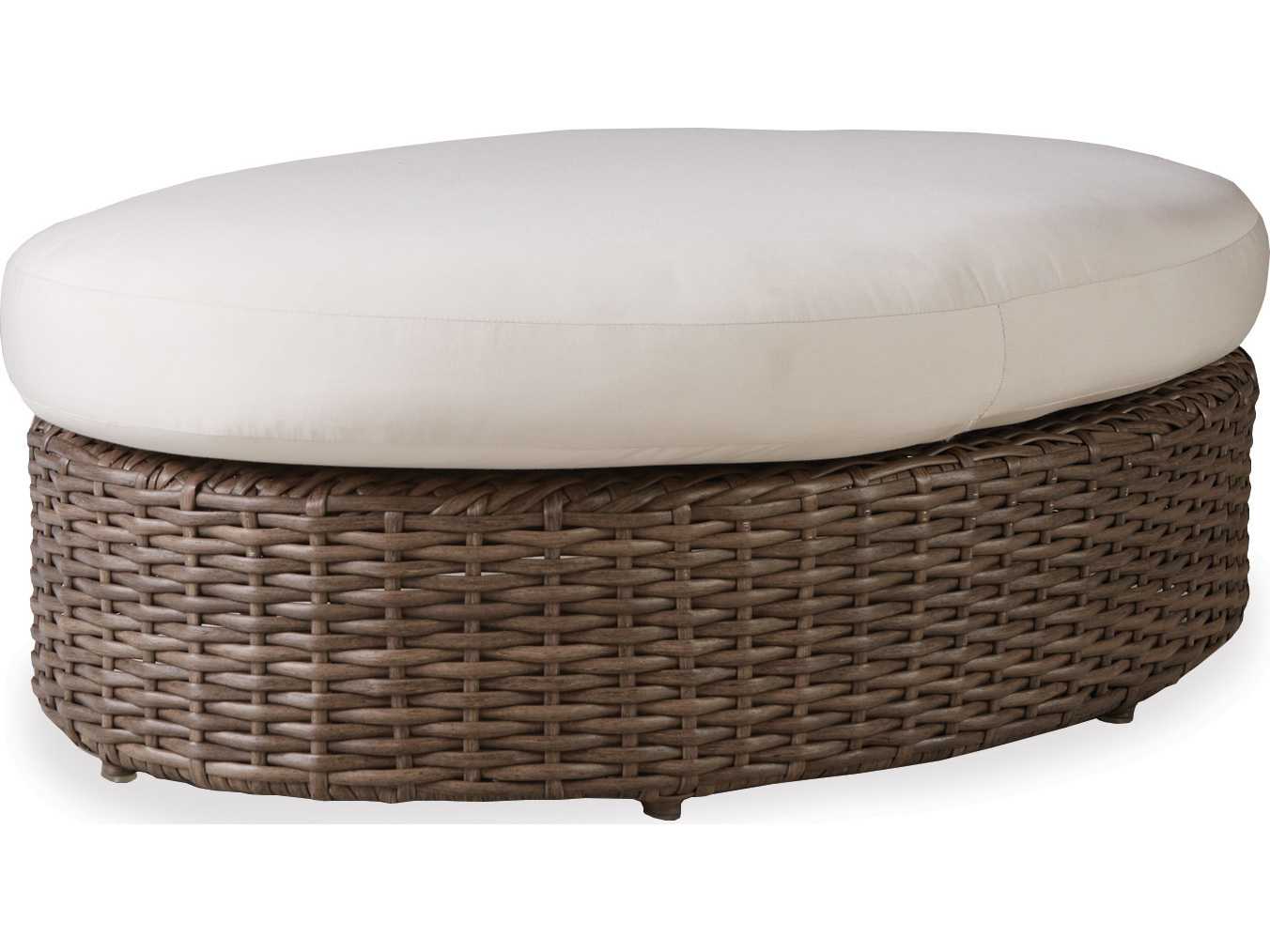 Lloyd Flanders Largo Replacement Oval Ottoman Seat Cushion