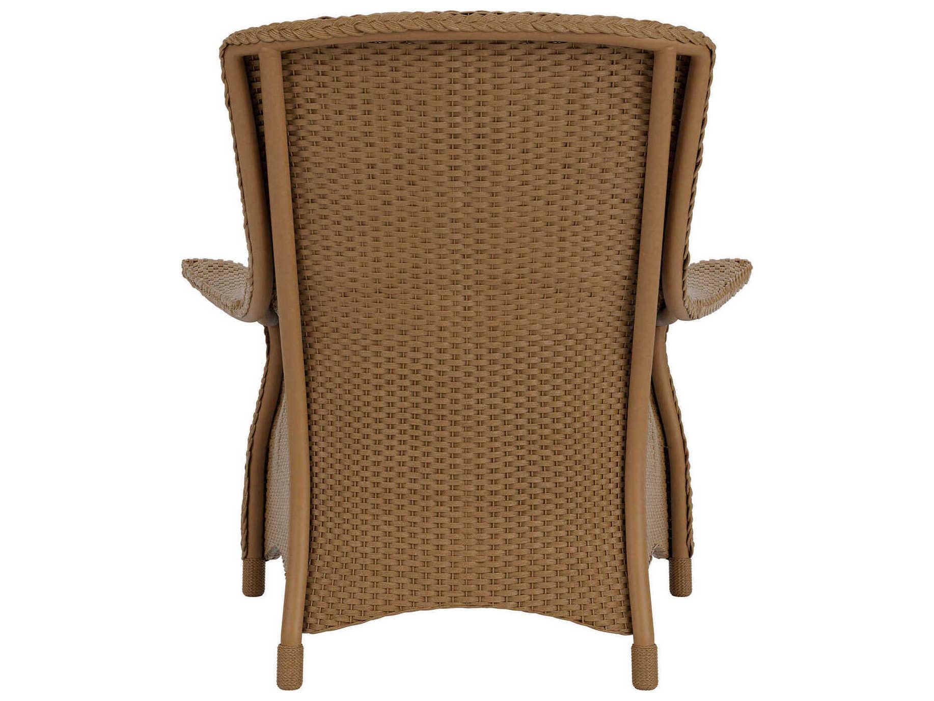 Lloyd Flanders Mandalay Wicker Outdoor Patio Lounge Chair