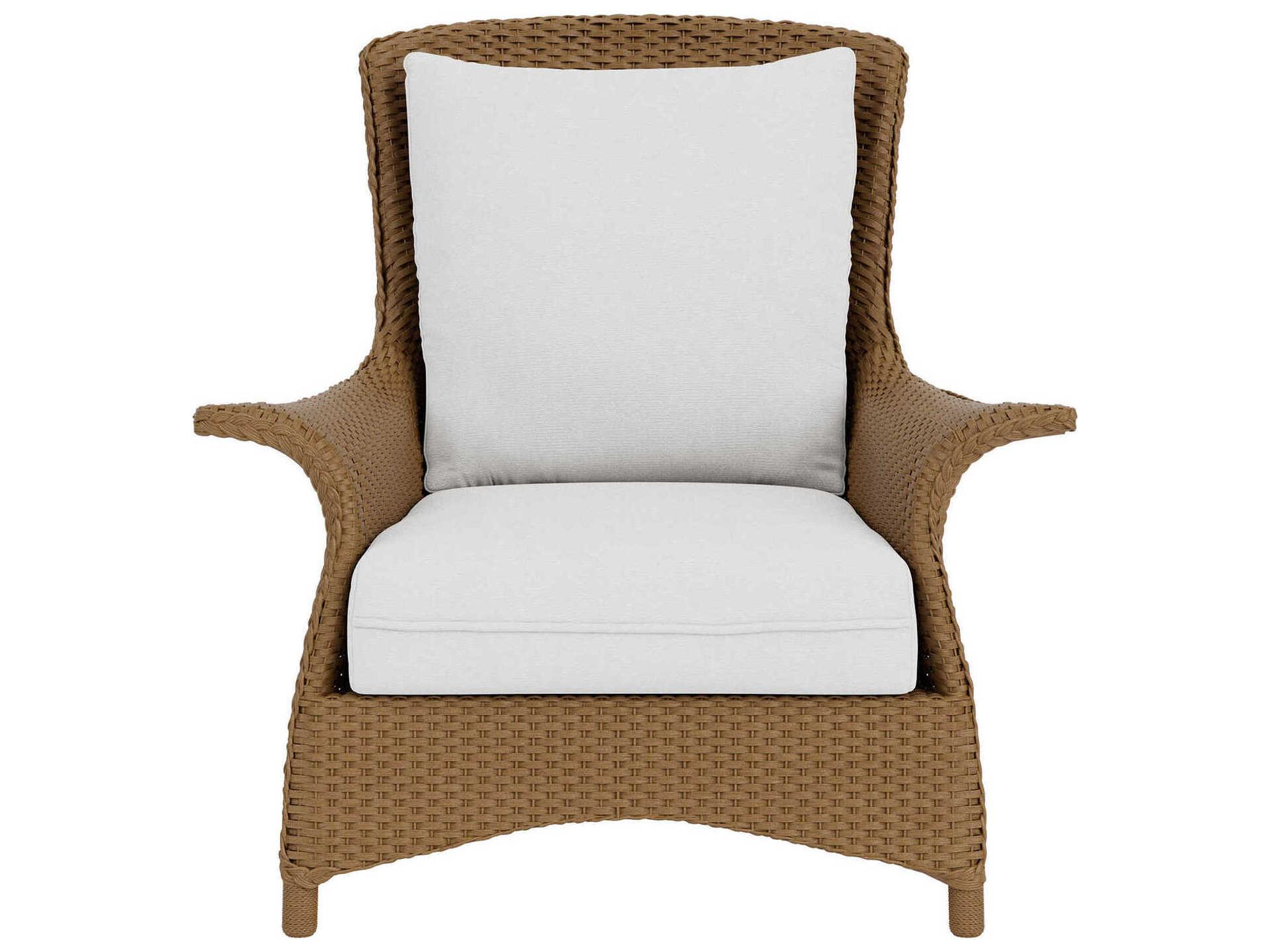 Lloyd Flanders Mandalay Wicker Outdoor Patio Lounge Chair