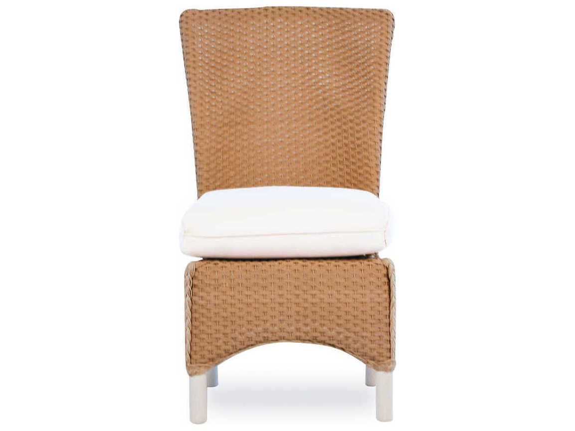 Lloyd Flanders Mandalay Wicker Outdoor Dining Arm Chair