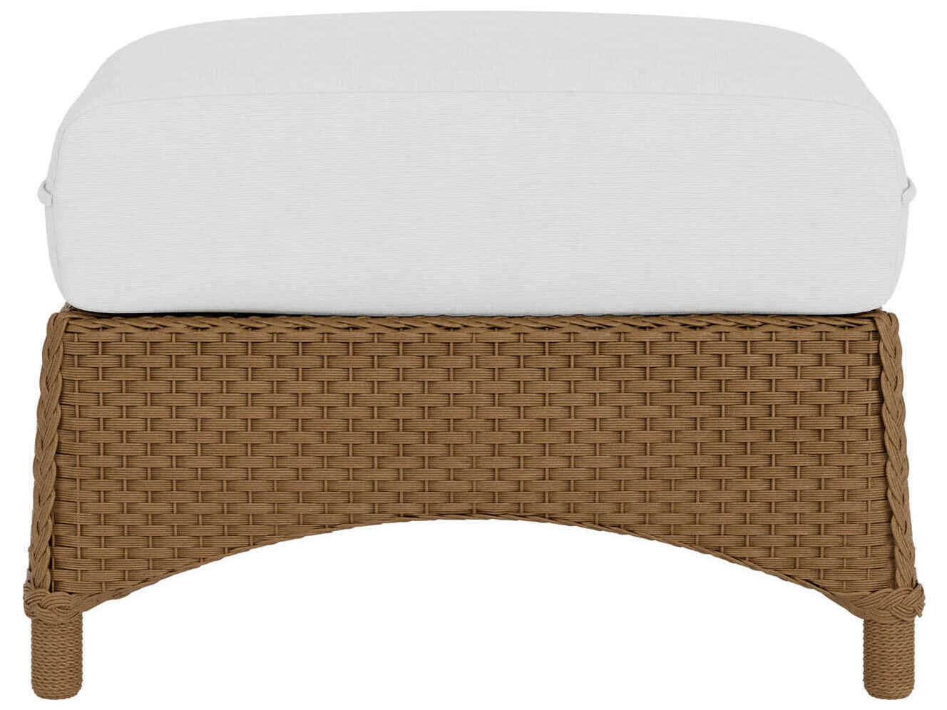 Lloyd Flanders Mandalay Wicker Outdoor Patio Ottoman