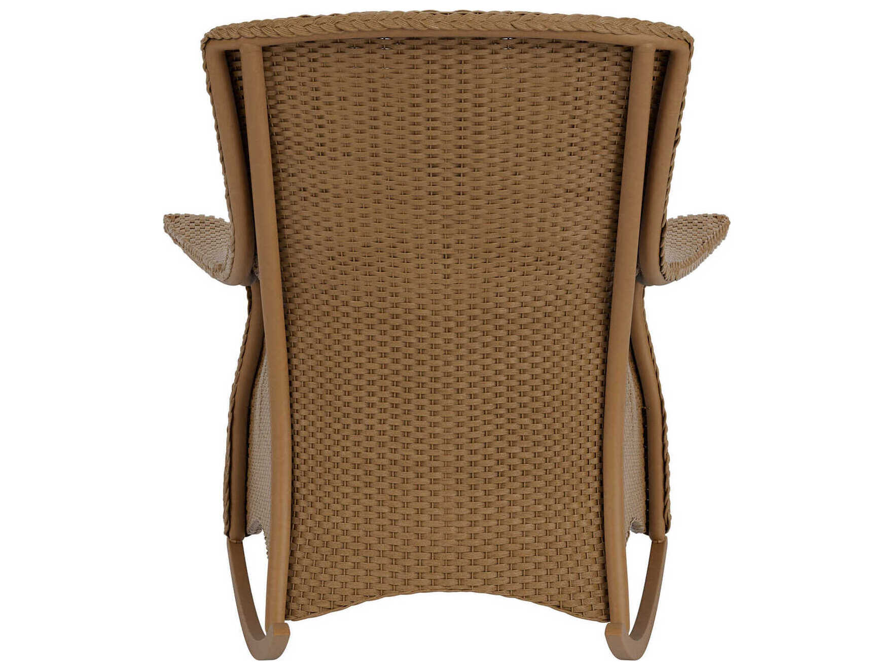 Lloyd Flanders Mandalay Wicker Rocking Outdoor Lounge Chair