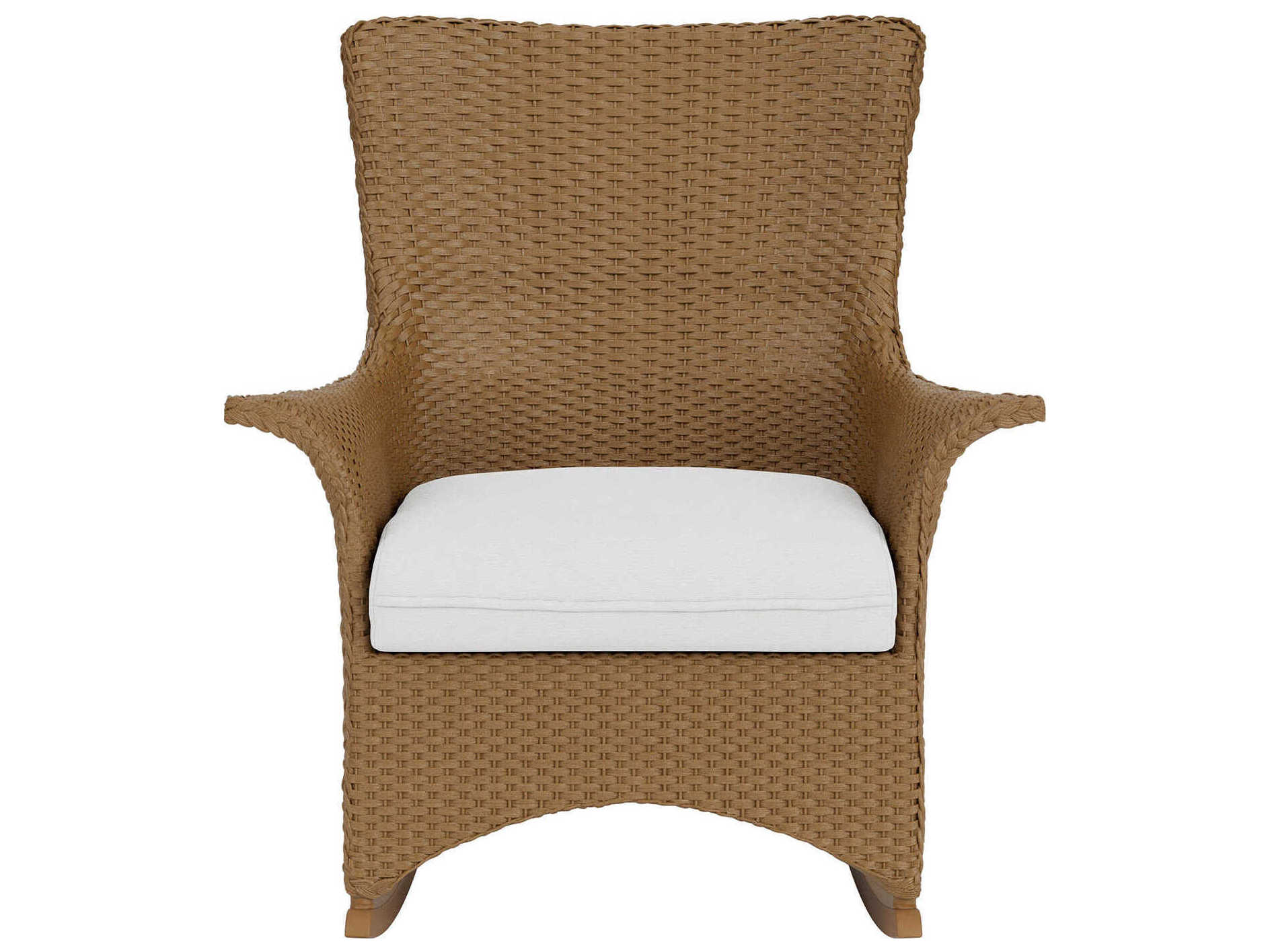 Lloyd Flanders Mandalay Wicker Rocker Outdoor Patio Lounge Chair