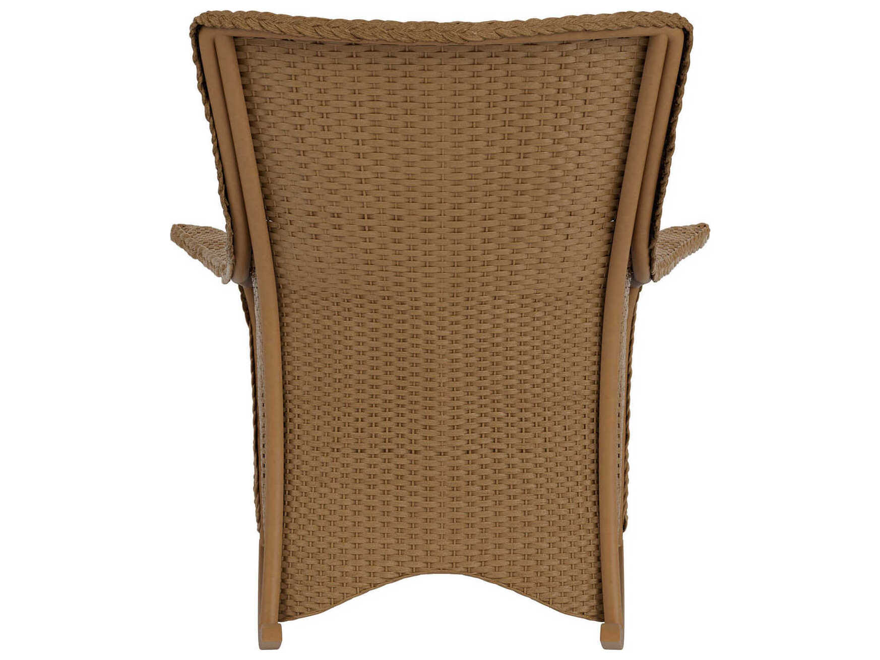 Lloyd Flanders Mandalay Wicker Rocker Outdoor Patio Lounge Chair