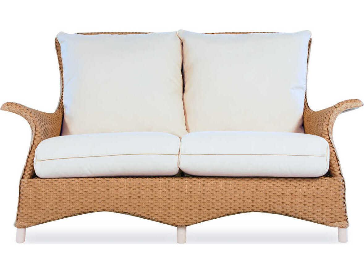 Lloyd Flanders Mandalay Wicker Patio Loveseat