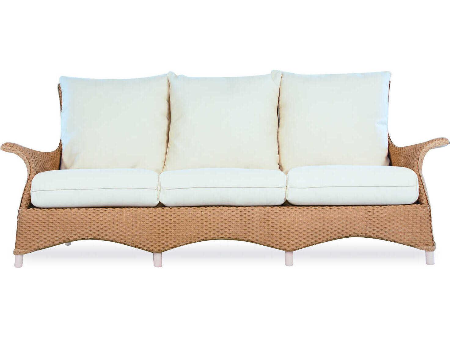 Lloyd Flanders Mandalay Wicker Outdoor Sofa