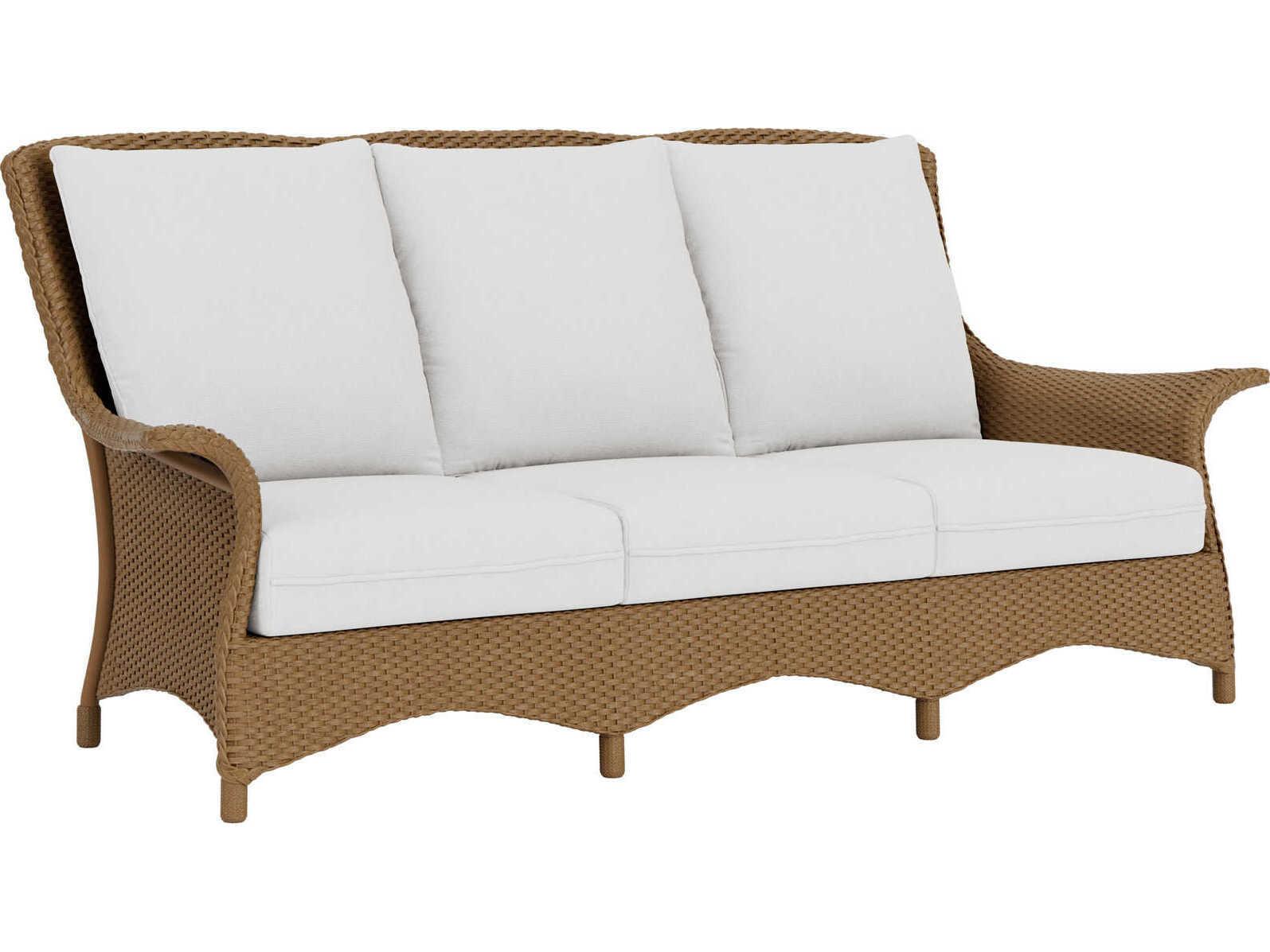 Lloyd Flanders Mandalay Wicker Outdoor Sofa