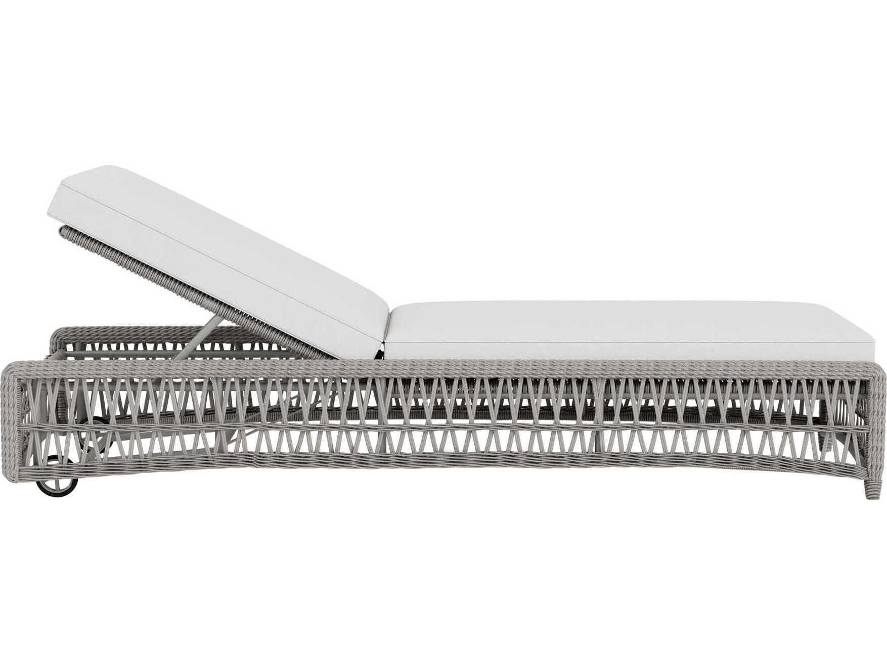 Lloyd Flanders Mackinac Wicker Outdoor Chaise Lounge