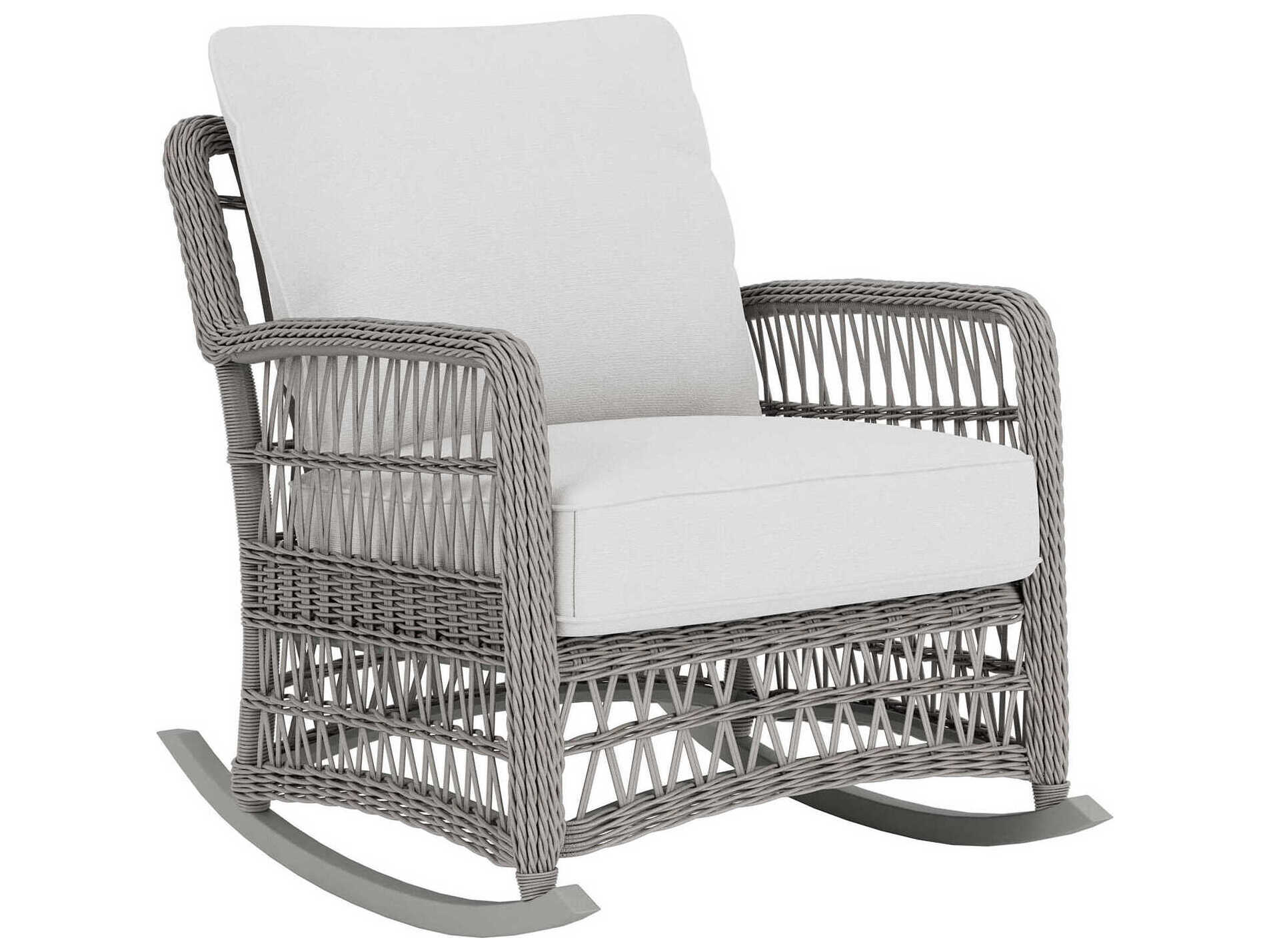 Lloyd Flanders Mackinac Wicker Lounge Patio Rocker
