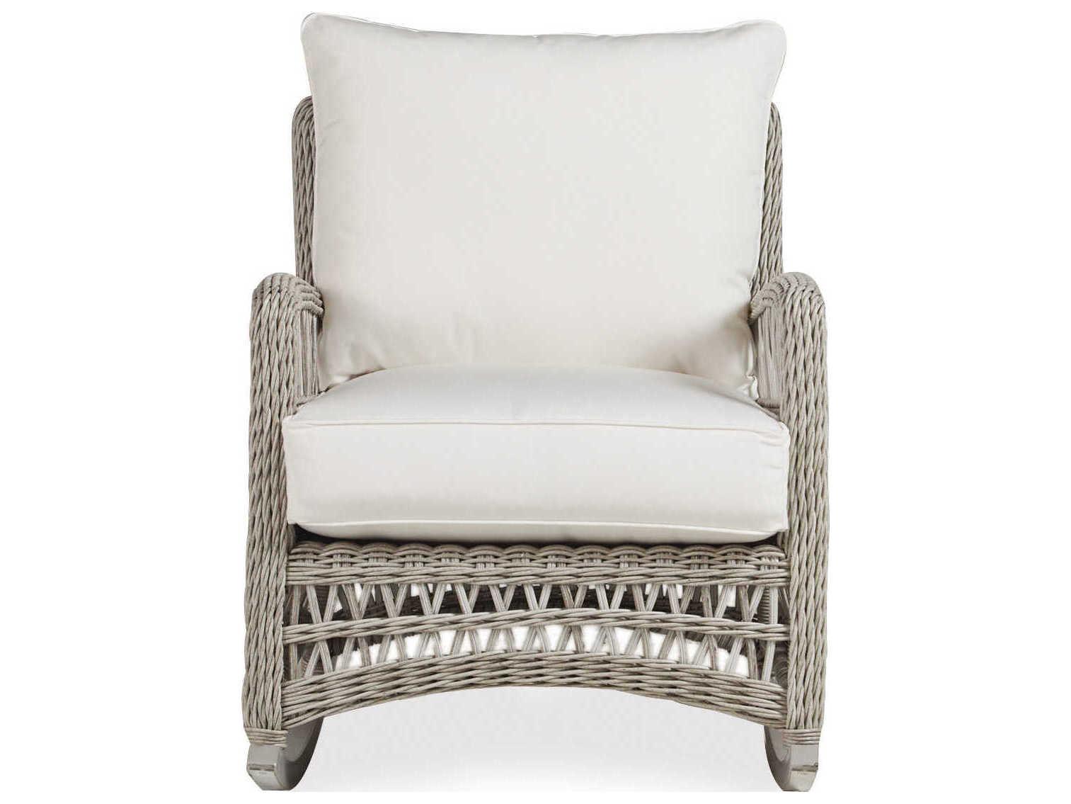 Lloyd Flanders Mackinac Wicker Lounge Patio Rocker