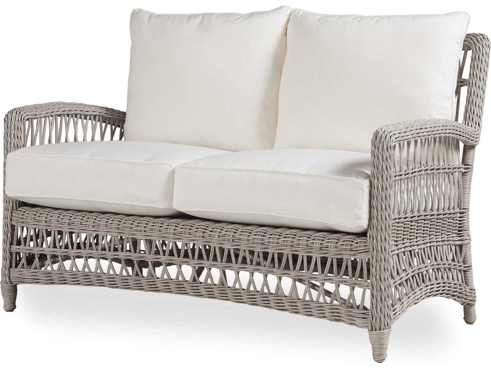 Lloyd Flanders Mackinac Wicker Patio Loveseat