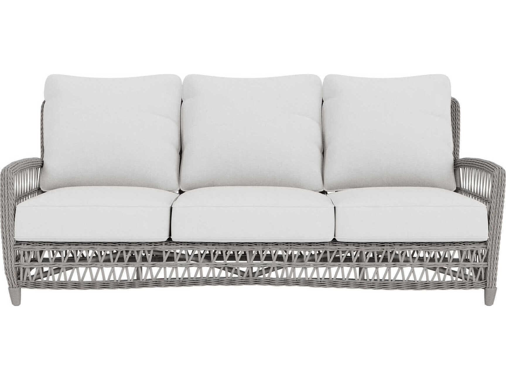 Lloyd Flanders Mackinac Wicker Outdoor Sofa