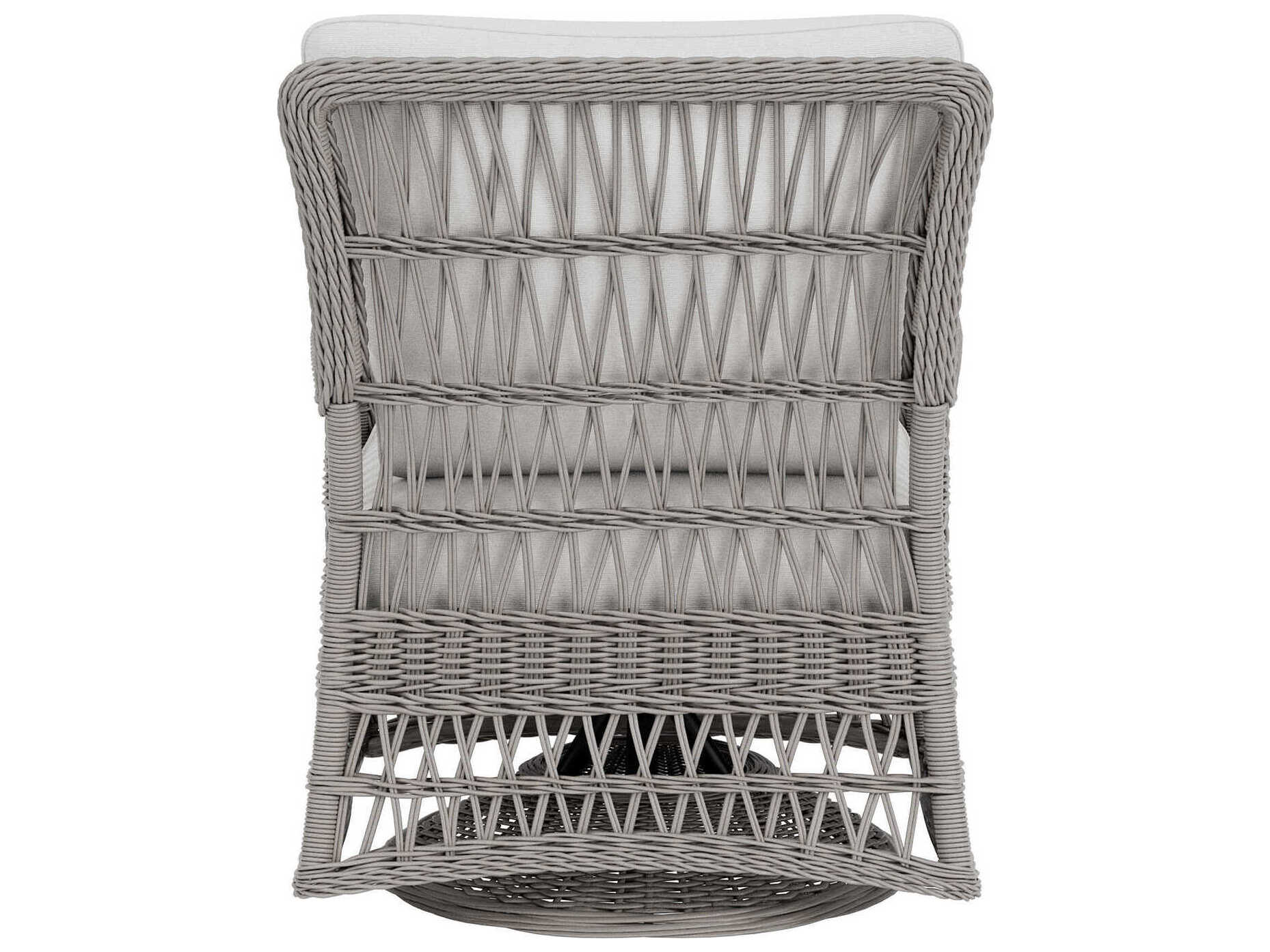 Lloyd Flanders Mackinac Wicker Swivel Glider Outdoor Lounge Chair