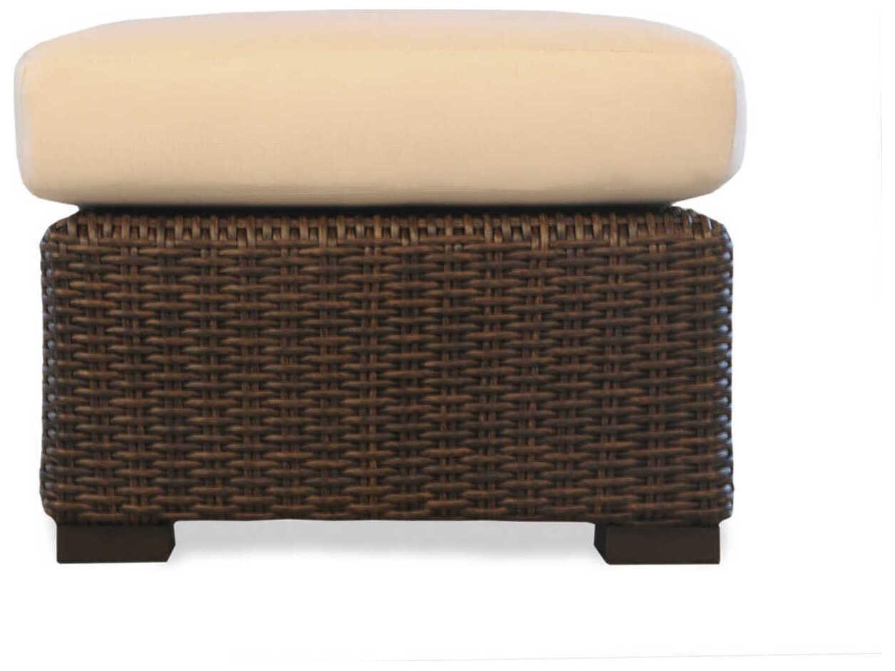 Lloyd Flanders Mesa Wicker Patio Ottoman