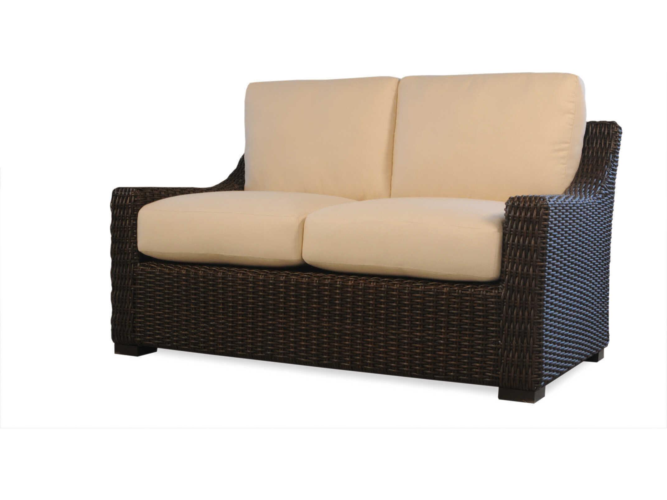 Lloyd Flanders Mesa Wicker Outdoor Patio Loveseat