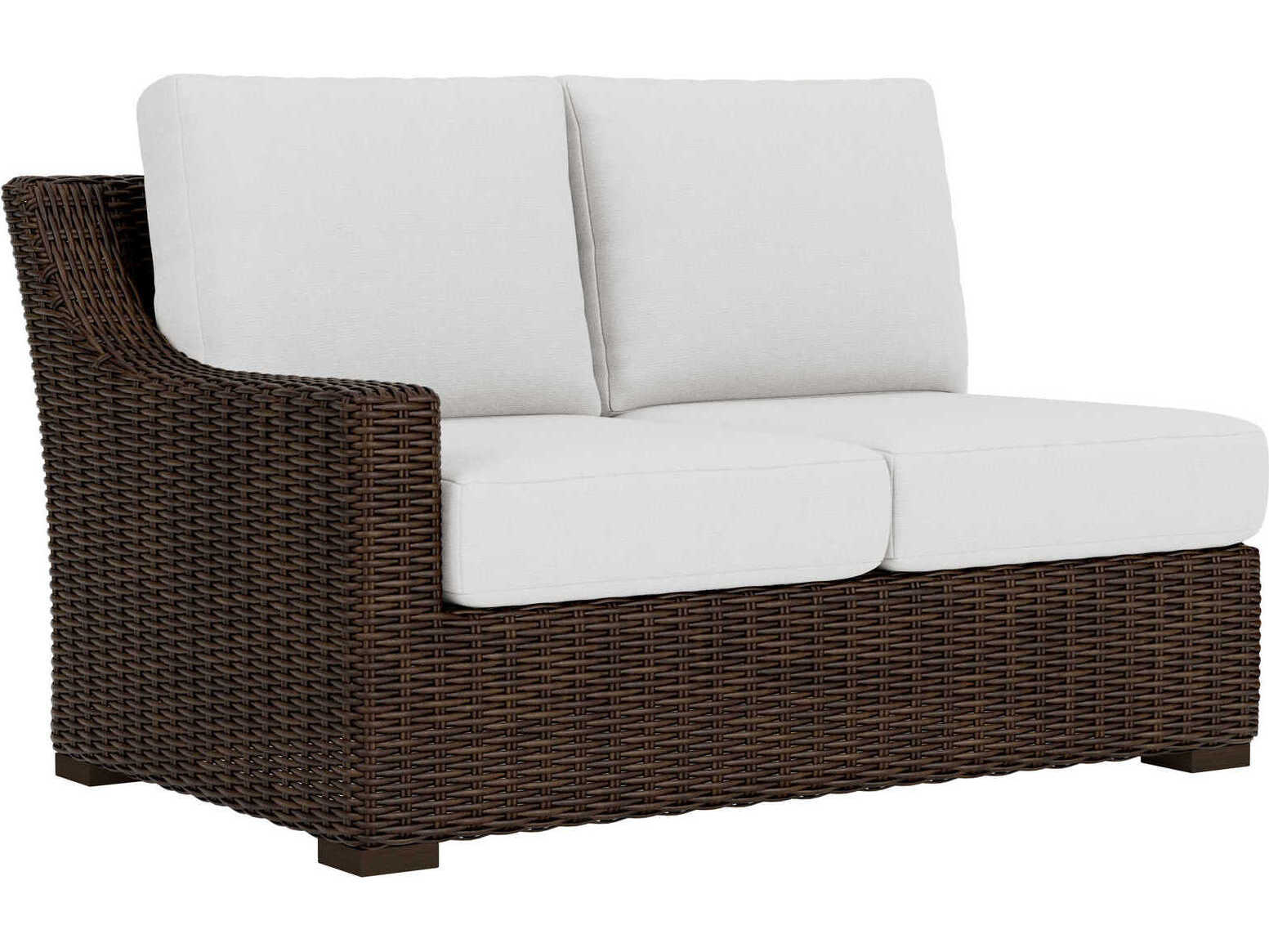Lloyd Flanders Mesa Wicker Right Arm Patio Loveseat