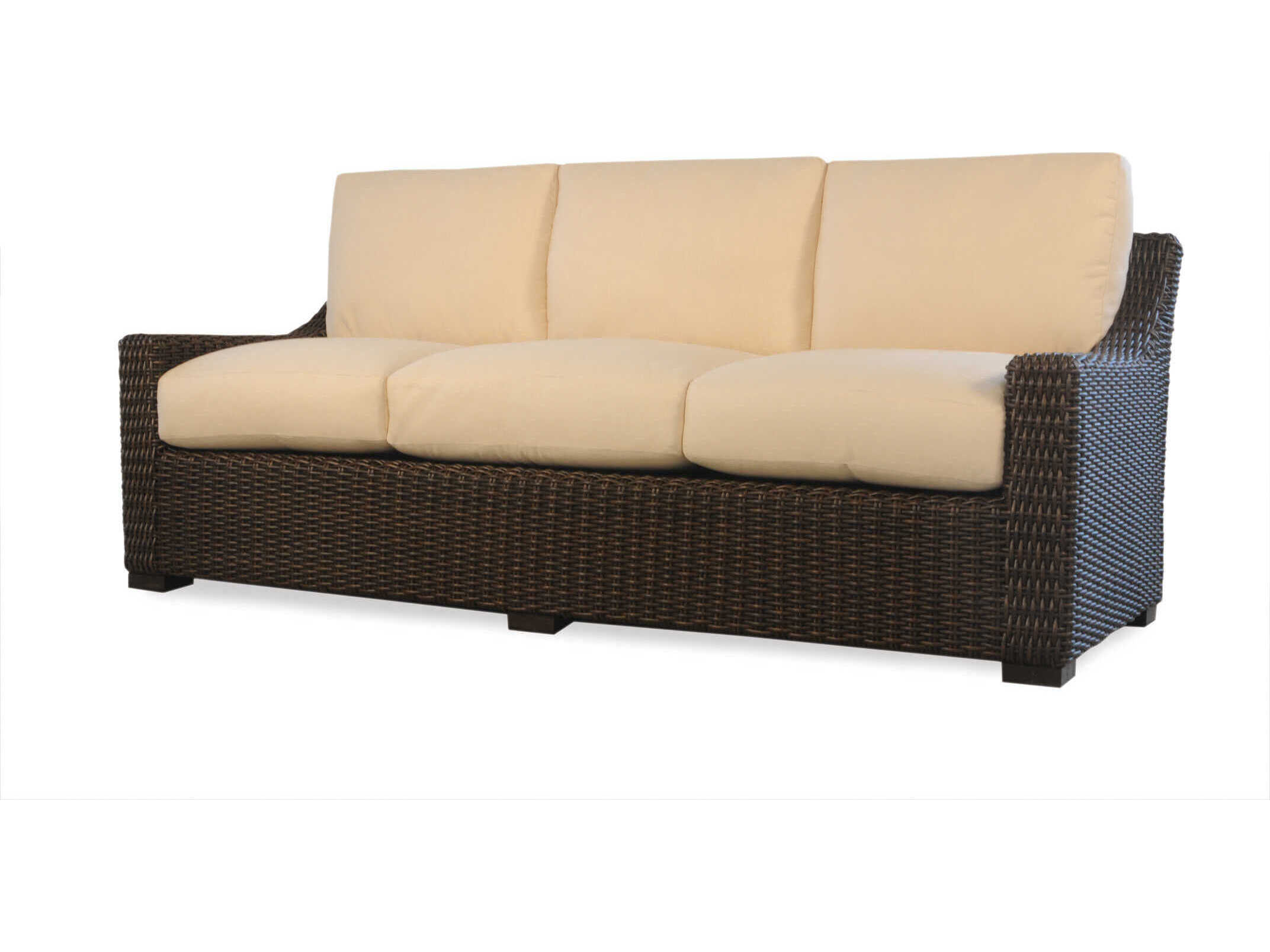 Lloyd Flanders Mesa Wicker Outdoor Patio Sofa