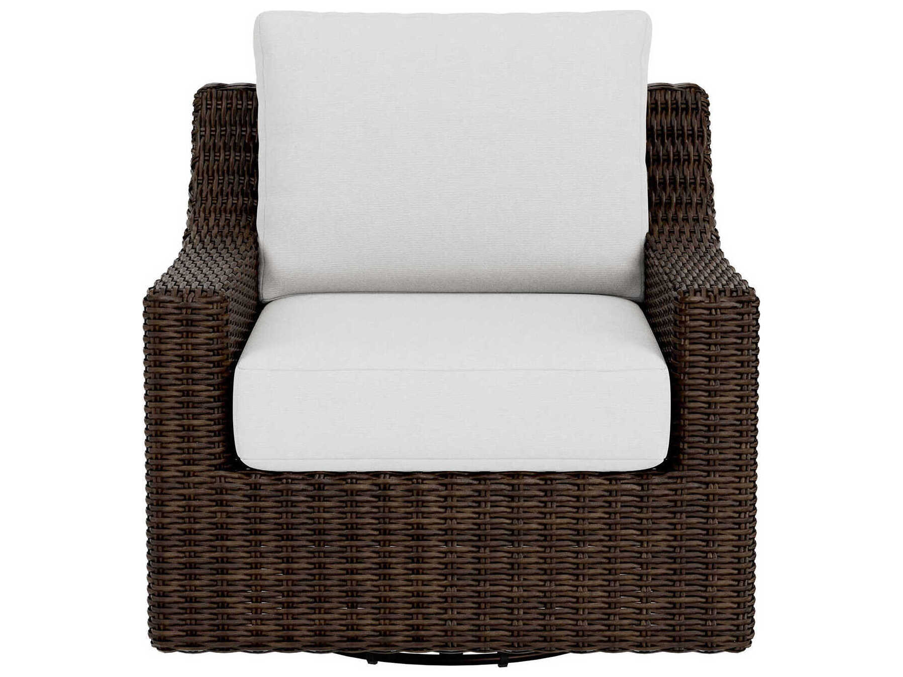 Lloyd Flanders Mesa Wicker Swivel Glider Patio Lounge Chair