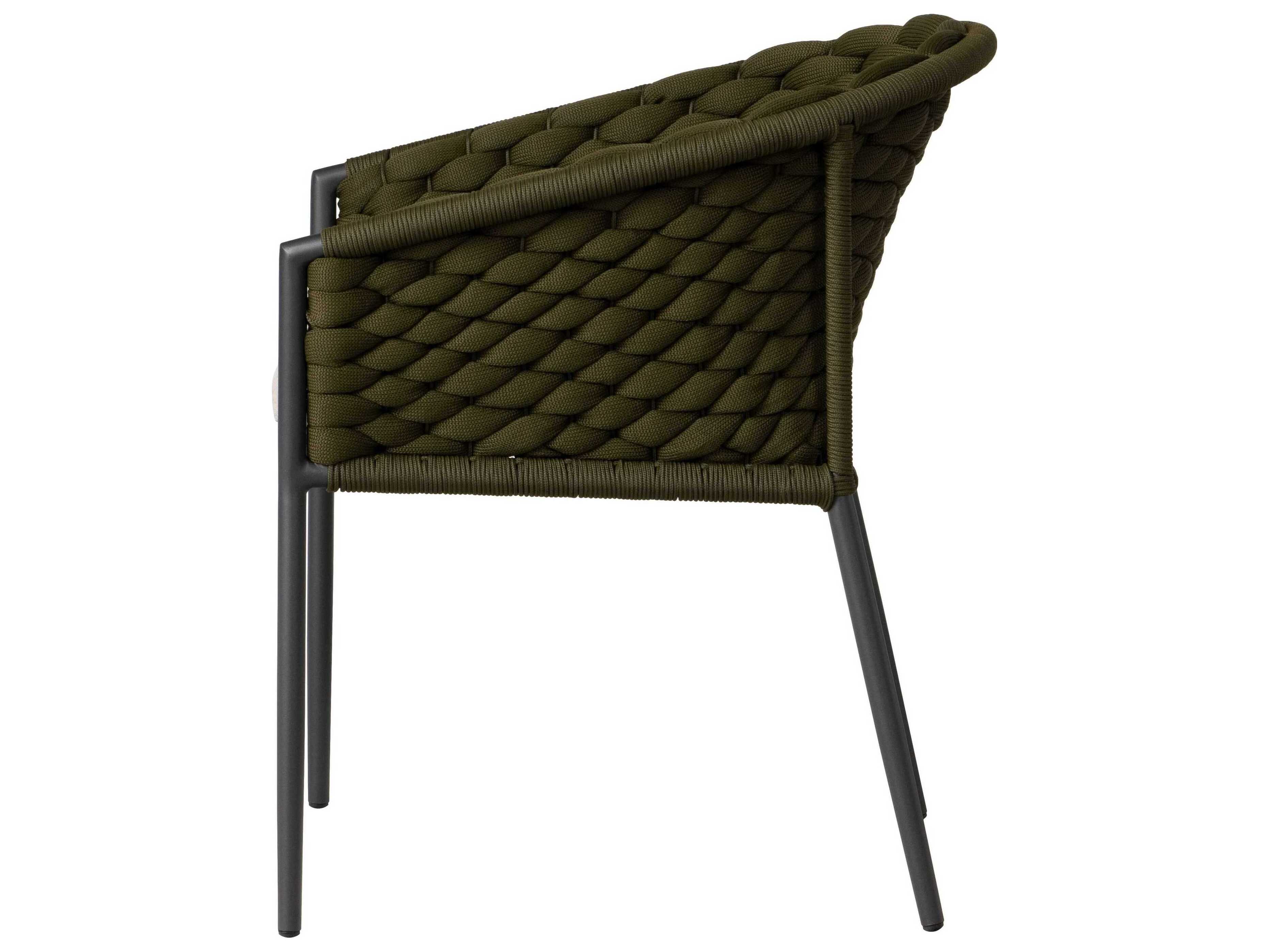 Lloyd Flanders Escape Aluminum Dining Arm Chair