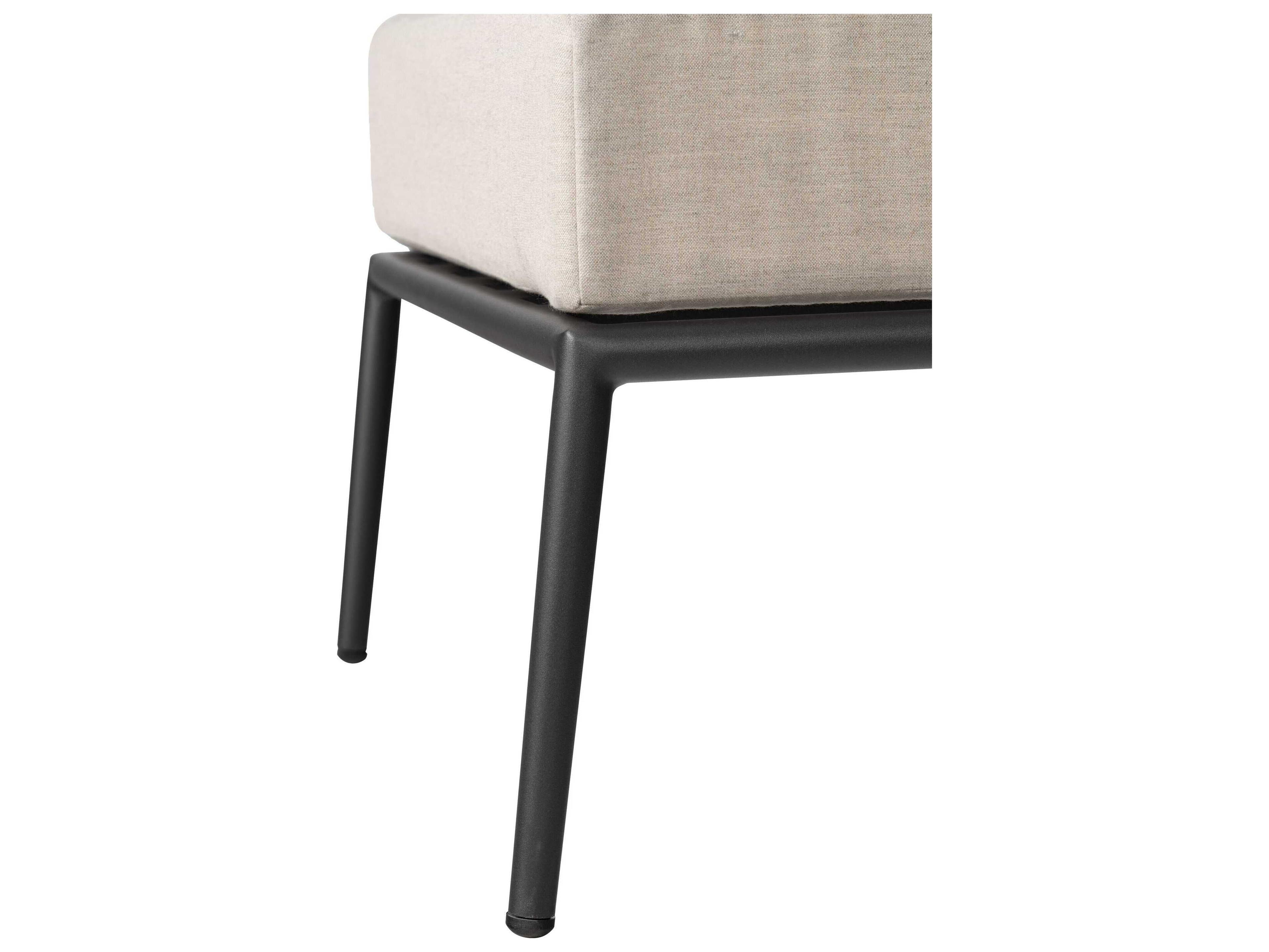 Lloyd Flanders Escape Aluminum Ottoman