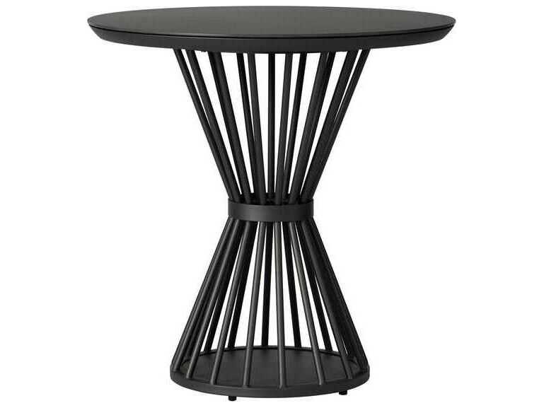 Lloyd Flanders Escape Aluminum 36” Round Counter Table