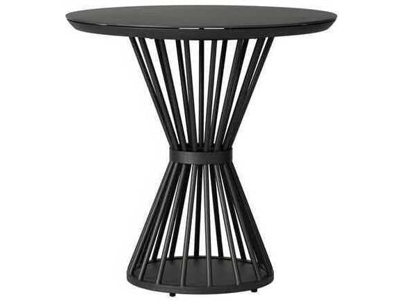 Lloyd Flanders Escape Aluminum 36” Round Counter Table